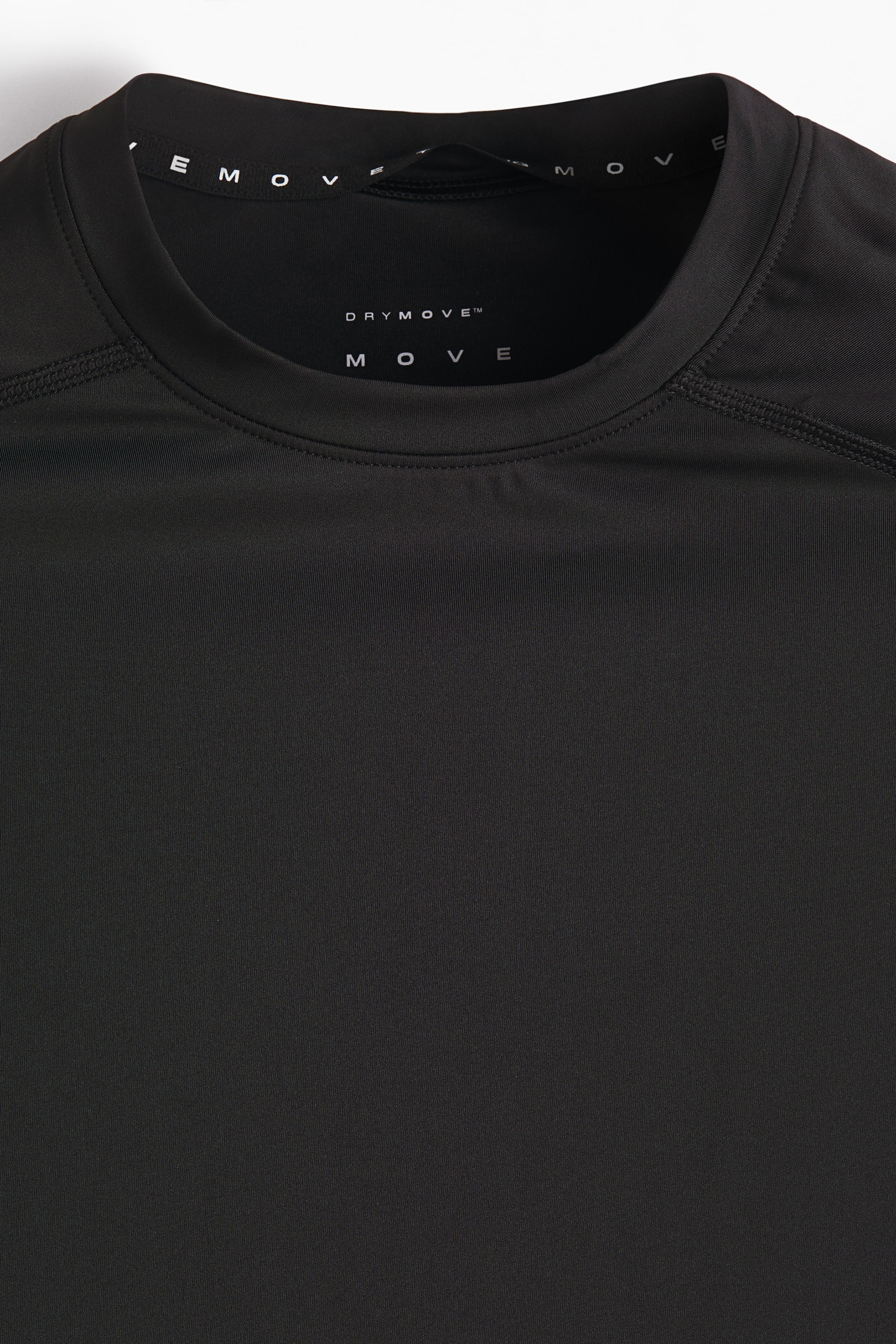 View larger image: Muscle Fit Sports T-shirt with DryMove™ - Black - Men | H&M IN 2