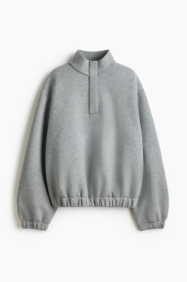 Scuba sweatshirt - Grey marl - 1