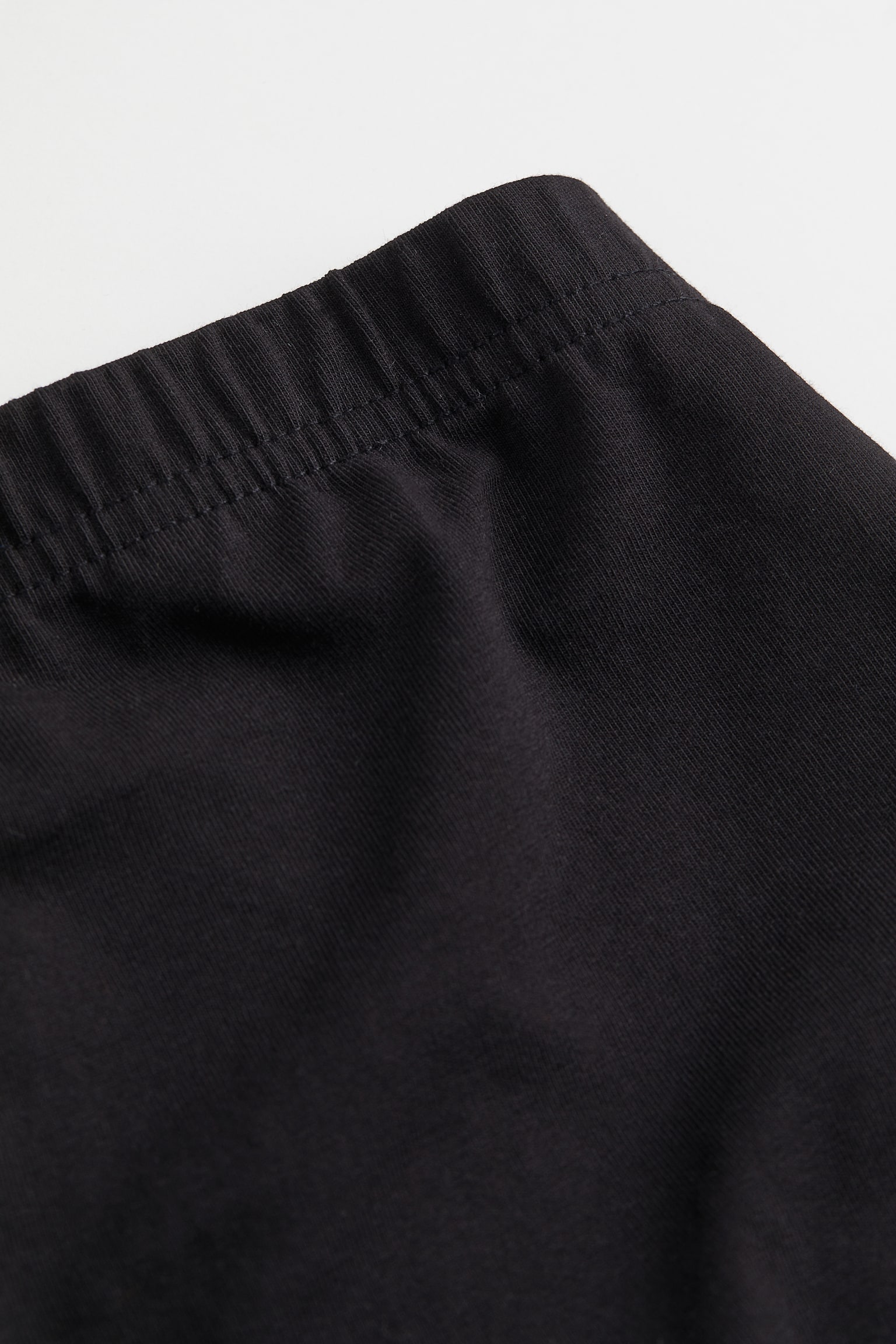 MAMA Cotton jersey skirt - Black - 2