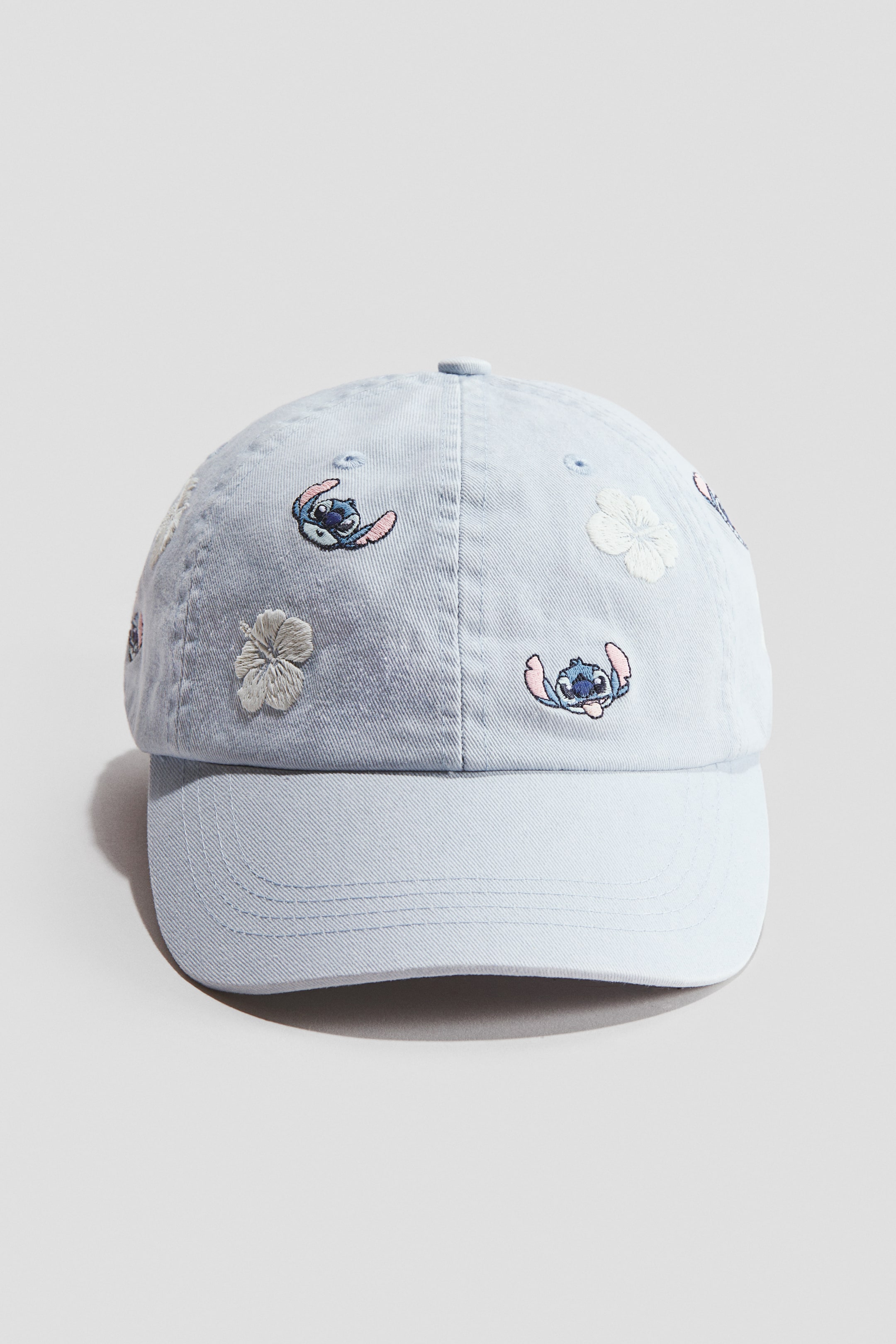 Agrandir l'image: Casquette en twill avec motif - Bleu clair/Lilo et Stitch - ENFANT | H&M FR 1