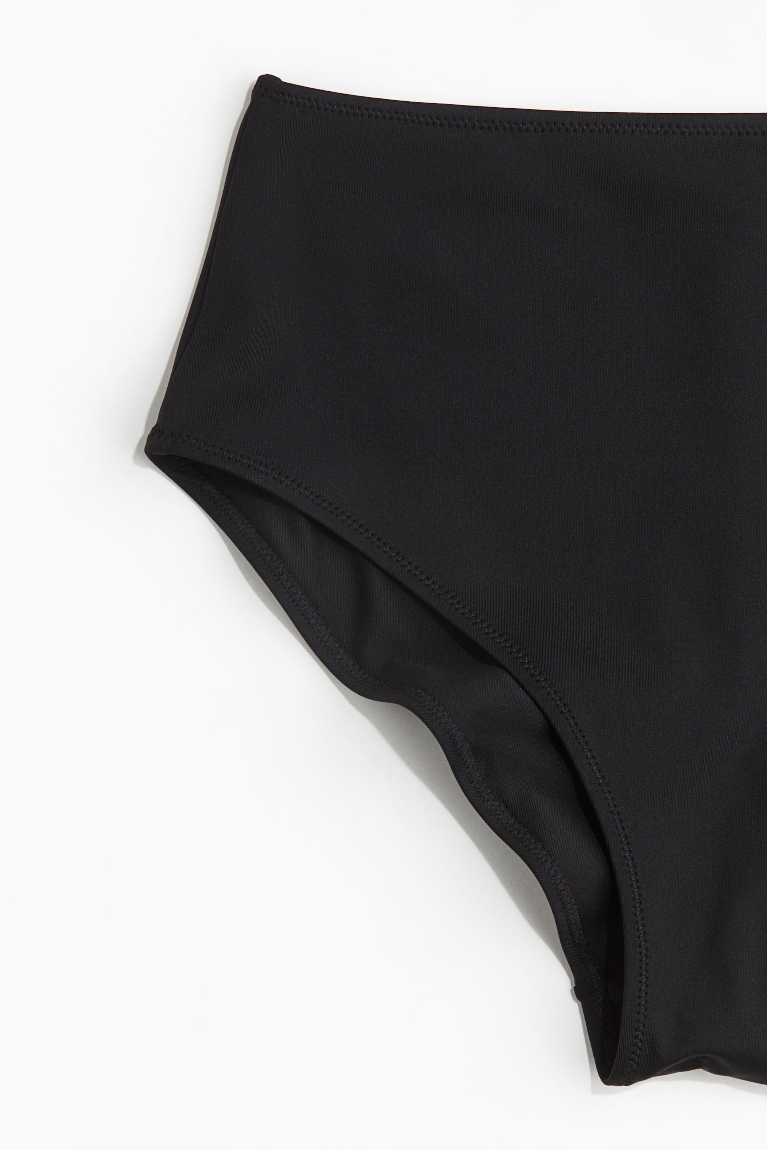 תחתוני ביקיני High Waist - Black - 4