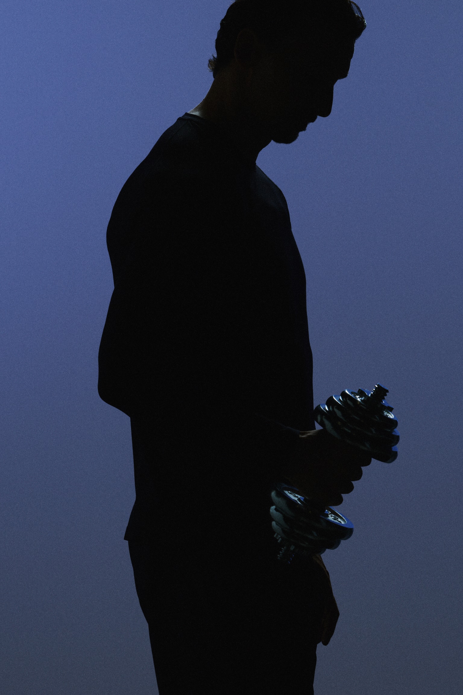 Muscle Fit Treningsgenser med DryMove™ - Mørk marineblå/Move Zlatan/Hvit/Move Zlatan - 4