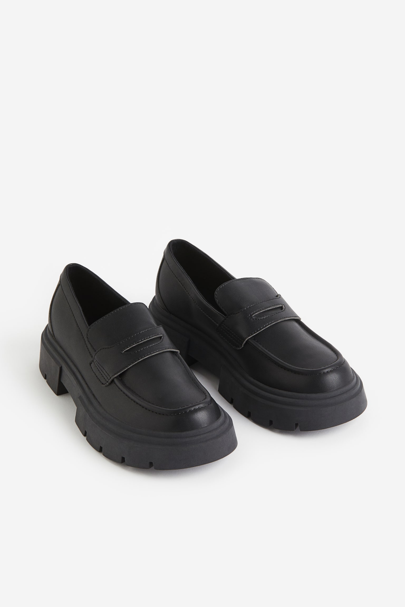 Chunky loafers - Black - 1