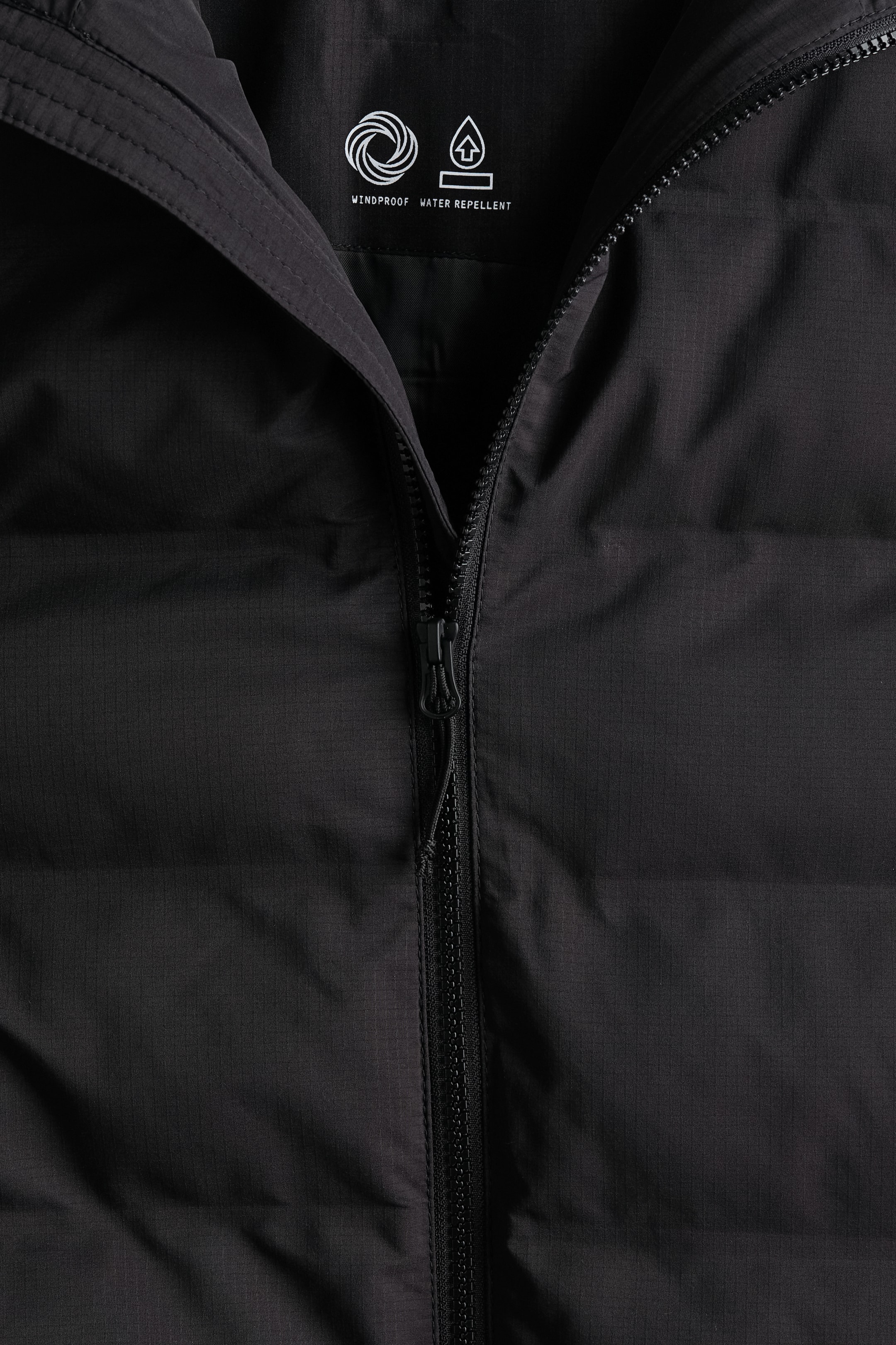 Padded Windproof and Water-Repellent Jacket