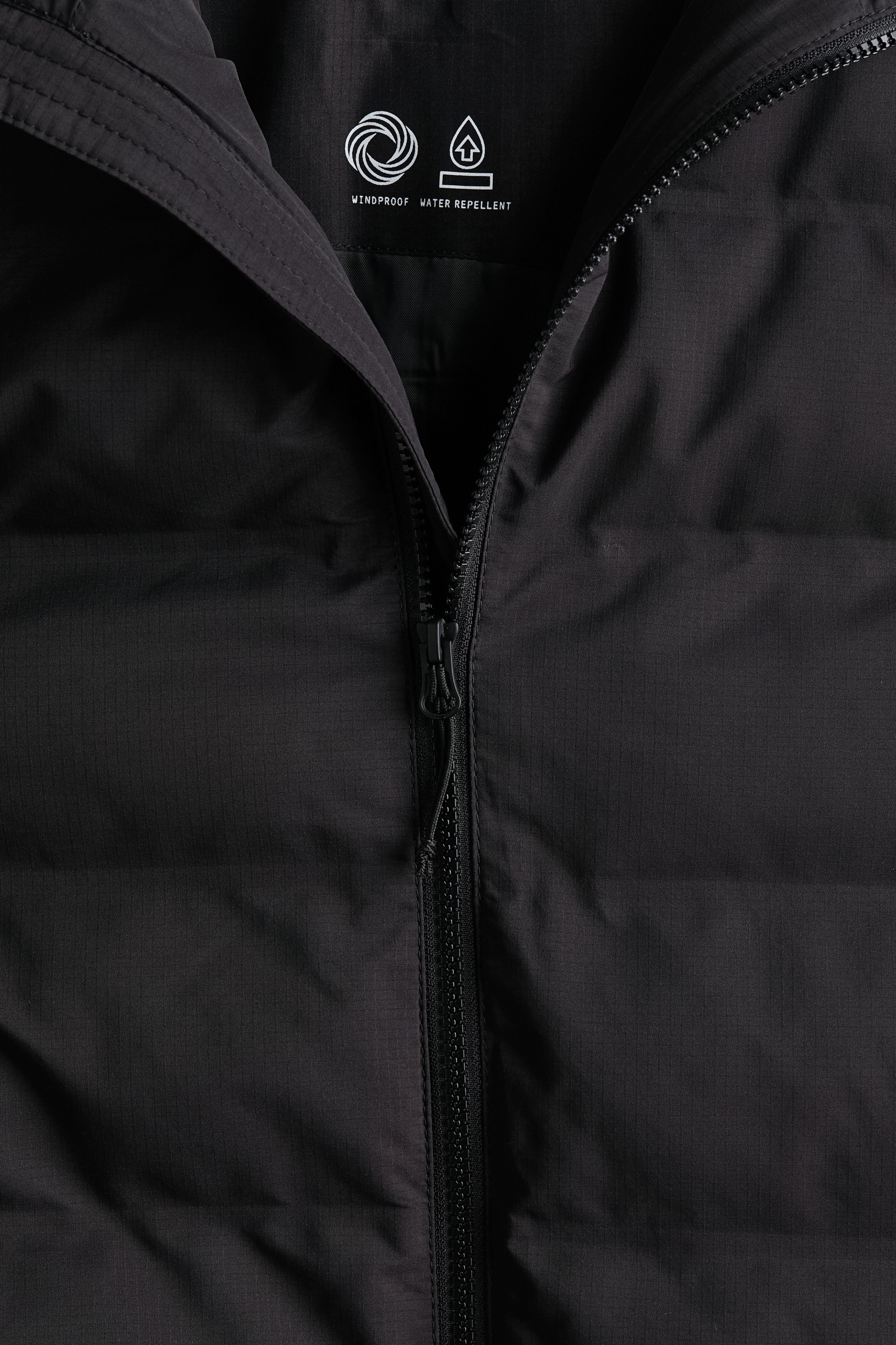 Padded Windproof and Water-Repellent Jacket