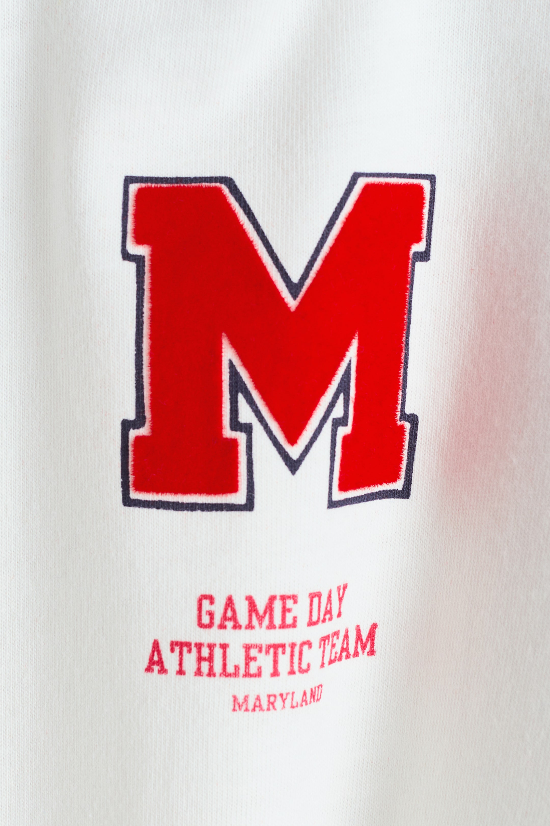T-shirt raglan avec motif imprimé