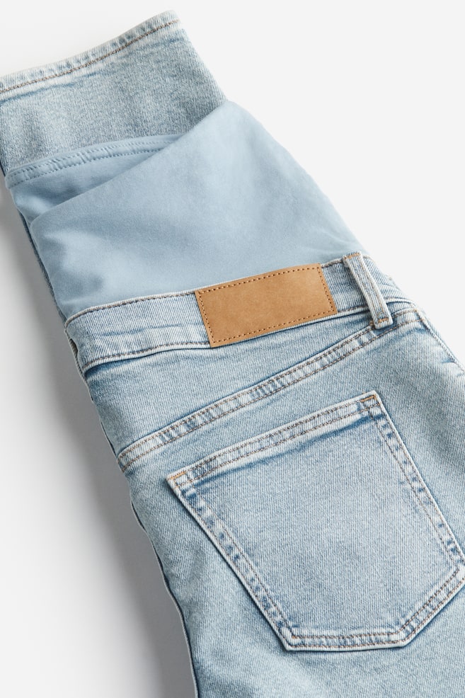 MAMA Slim Ankle Jeans - Lys denimblå/Medium denimblå/Sort/Washed out/Hvid/Sort/Denimblå - 4