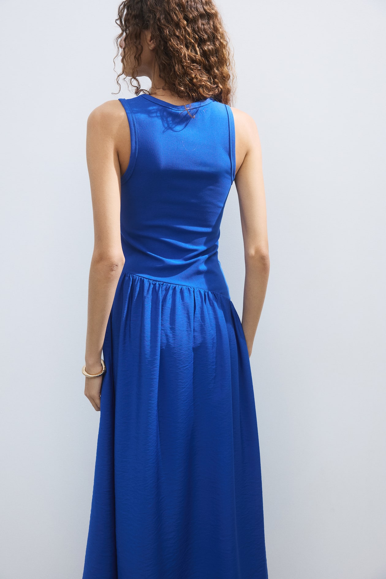 Dress with Flared Skirt - image 4