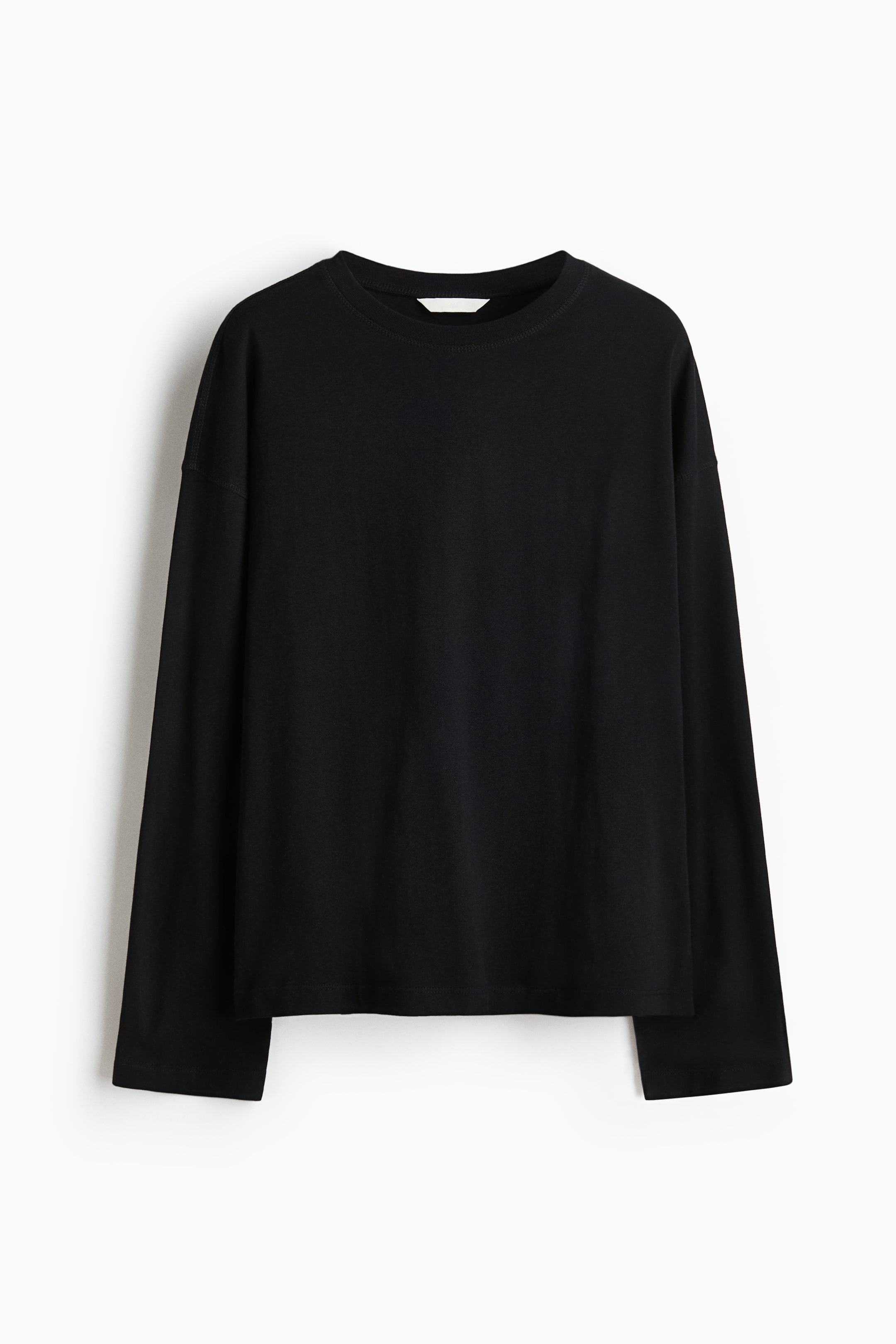 Long-Sleeved Cotton Top
