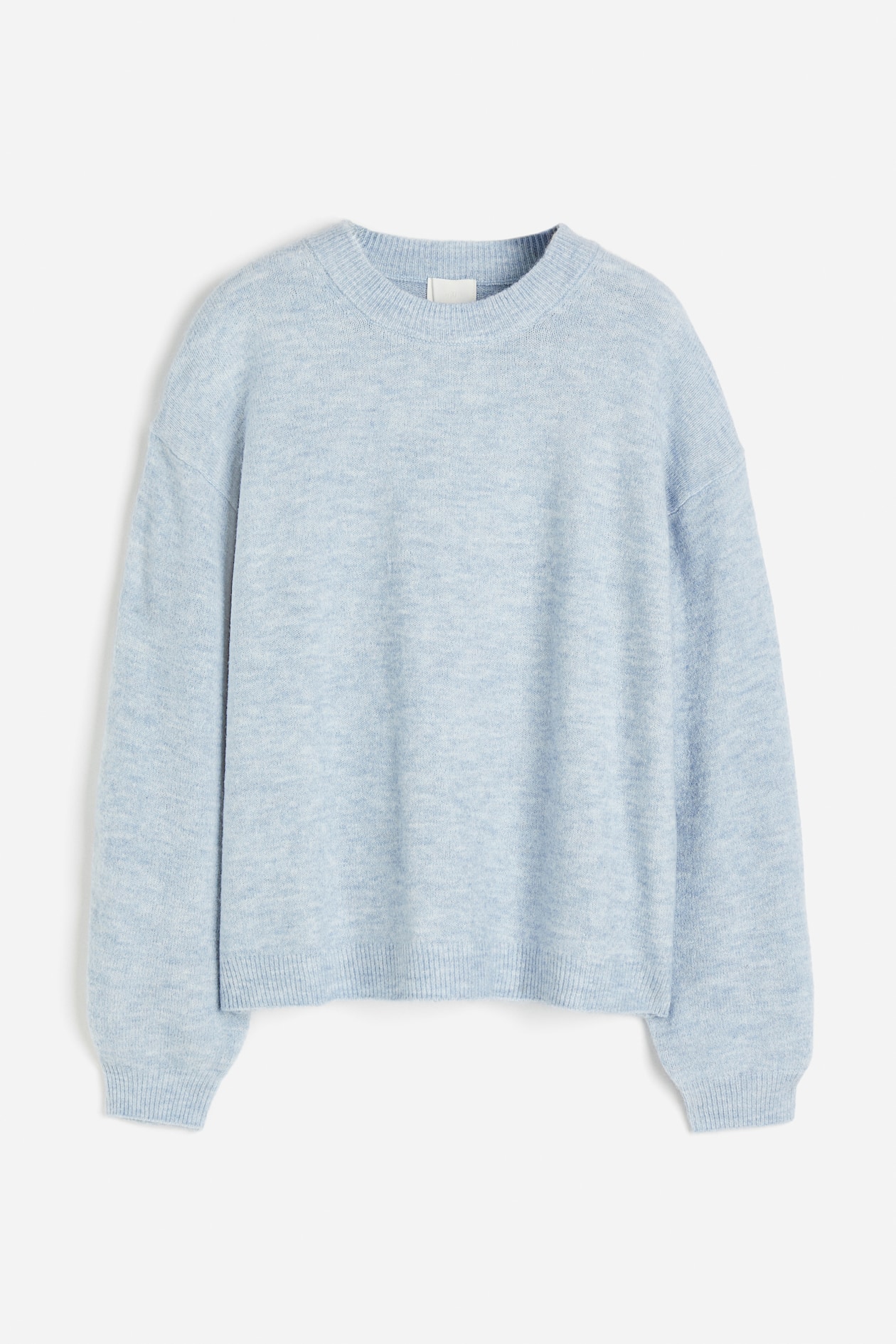 Knit Sweater - Light blue melange - Ladies | H&M US