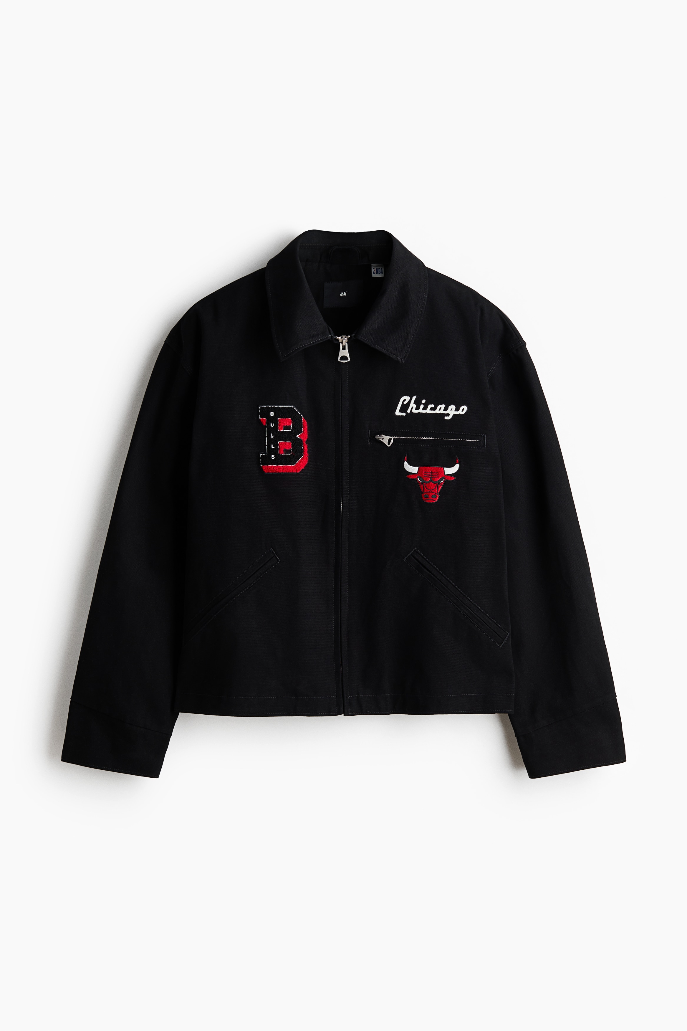 Cotton workwear jacket - Black/NBA/Cream/NBA