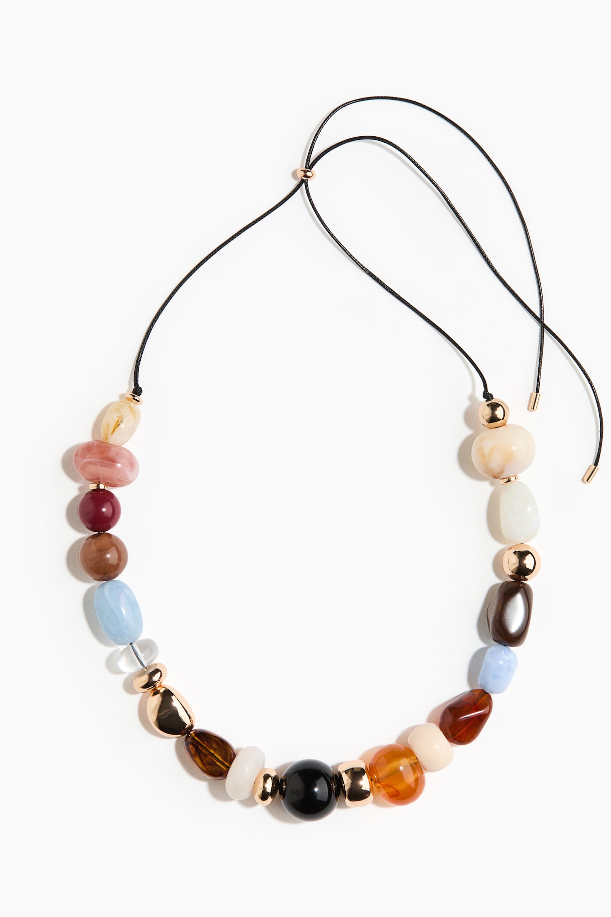 Collier cordon avec perles fantaisie - Doré - FEMME | H&M FR