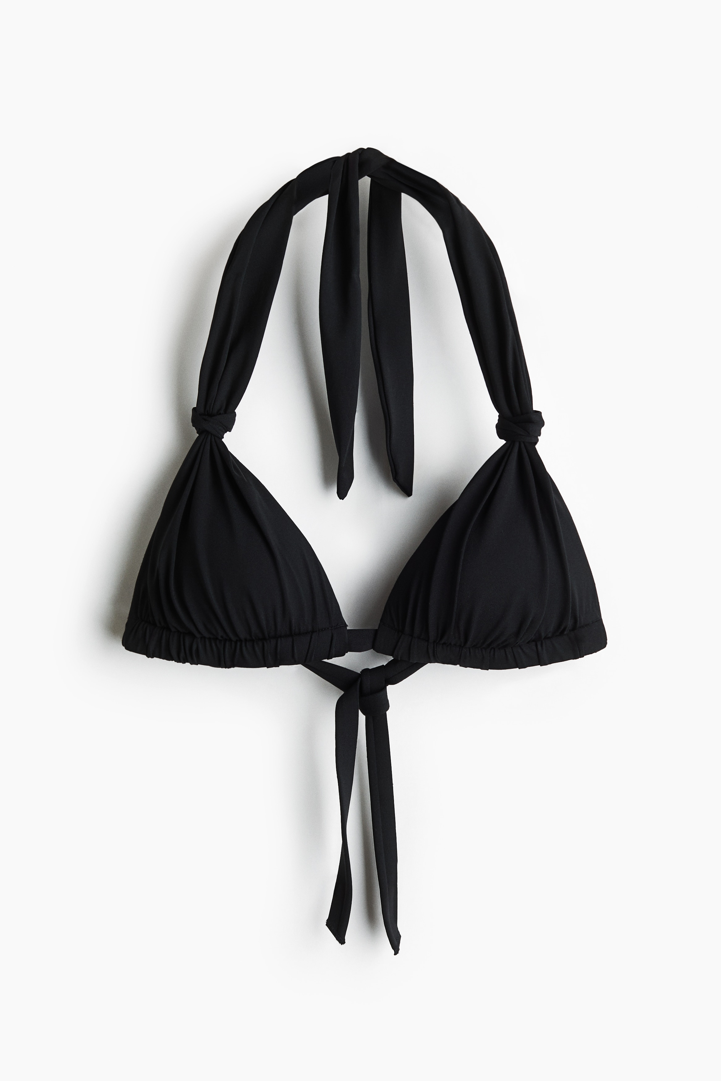 Triangel-Bikinitop mit Push-up