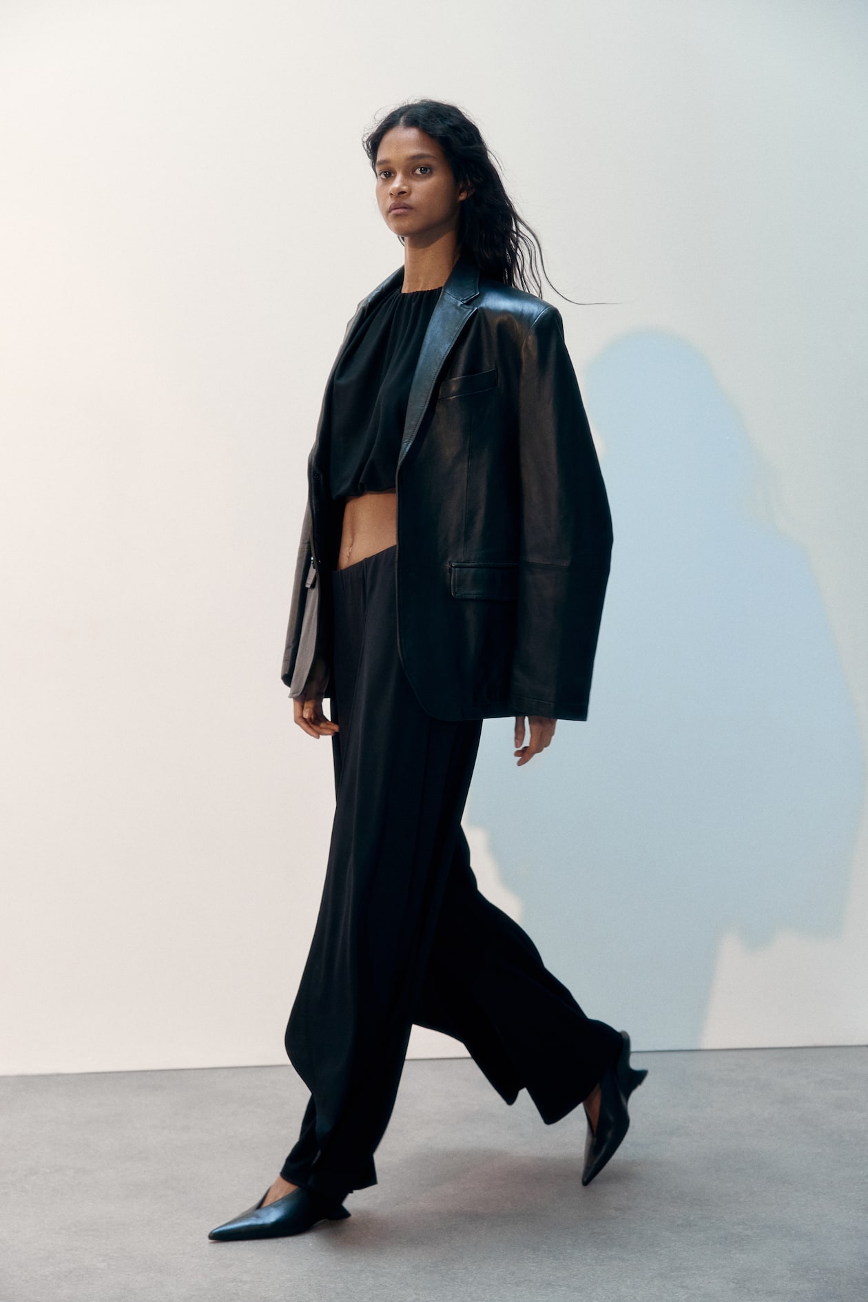 Wide-Leg Jersey Pants - image 4