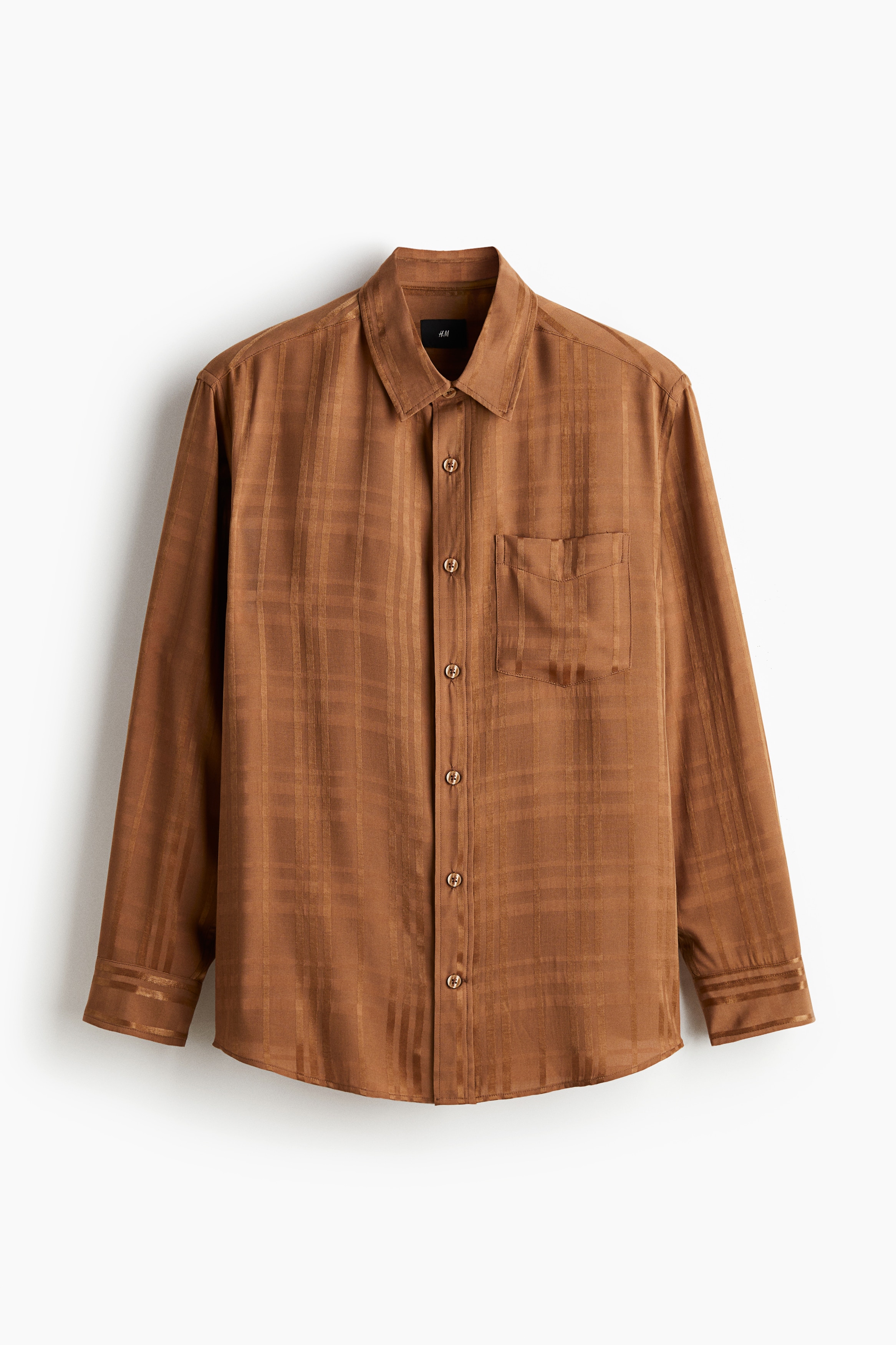 Regular Fit Shirt - Light brown