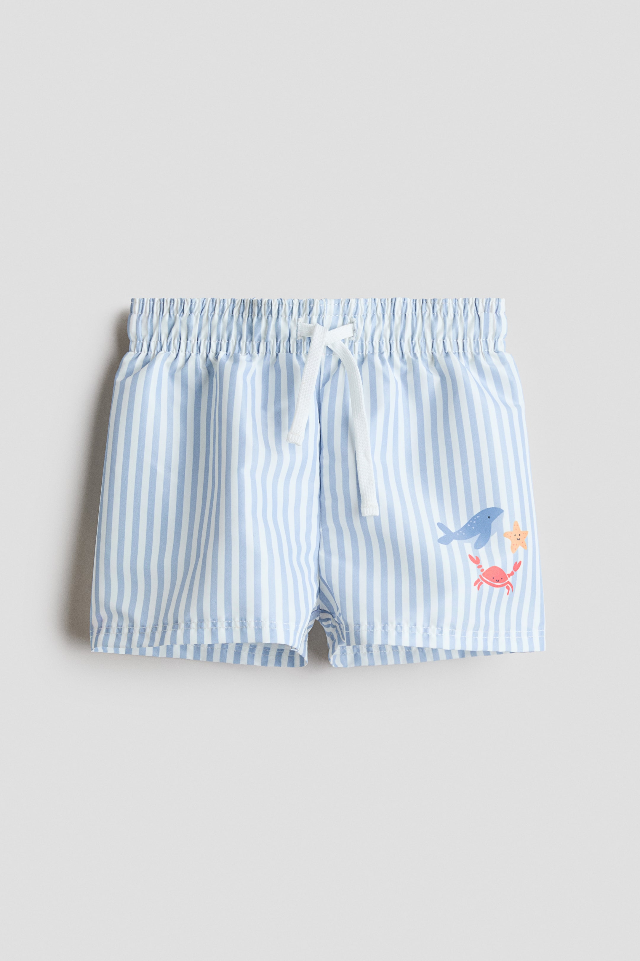 Ver imagem maior: Calções de banho estampados - Light blue/Whale - CRIANÇA | H&M PT 1