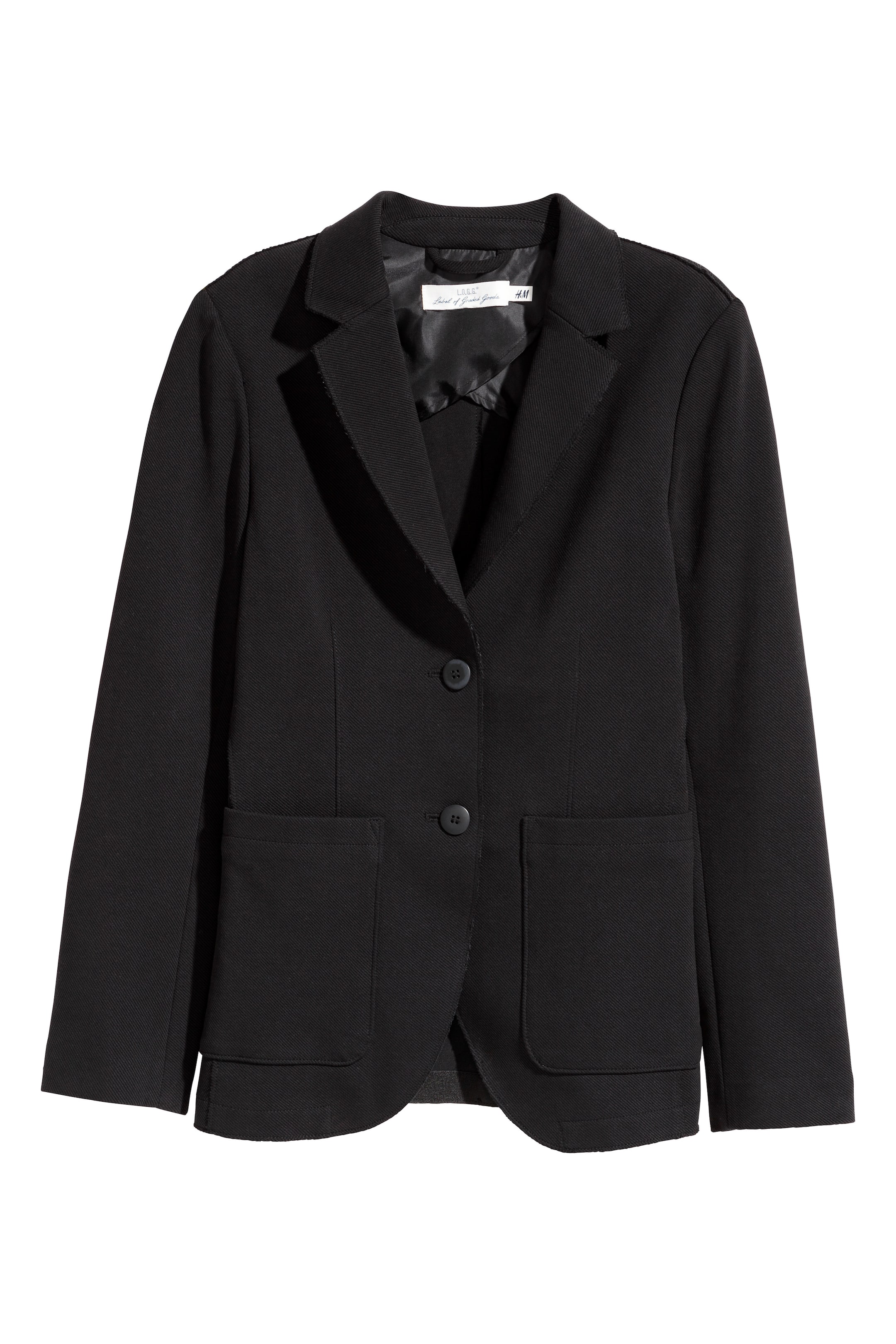 View larger image: Cotton twill jacket - Black - Ladies | H&M GB 1
