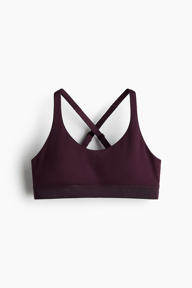 Top de sport matelassé DryMove™ - Violet foncé/Lilas ancien/Prune lilas/Blanc/Noir/Menthe/Violet ancien clair/Blanc - 1