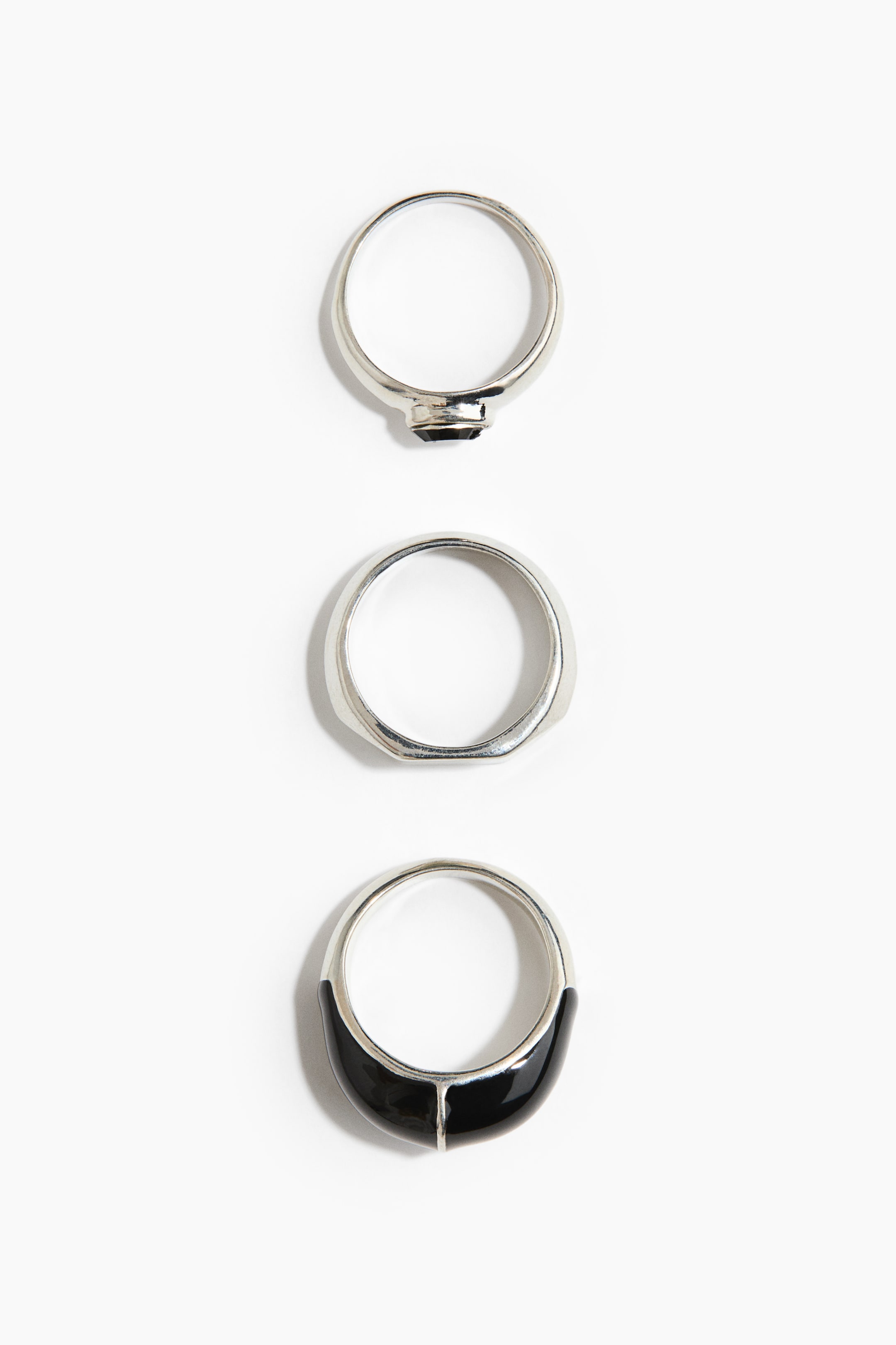 Lot de 3 bagues