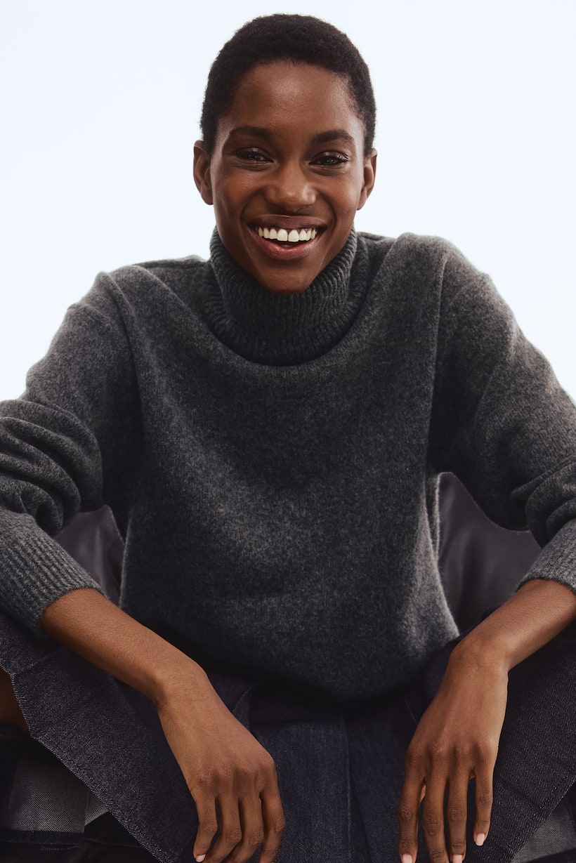 Jerséis de cuello vuelto para mujer cuello alto H&M ES