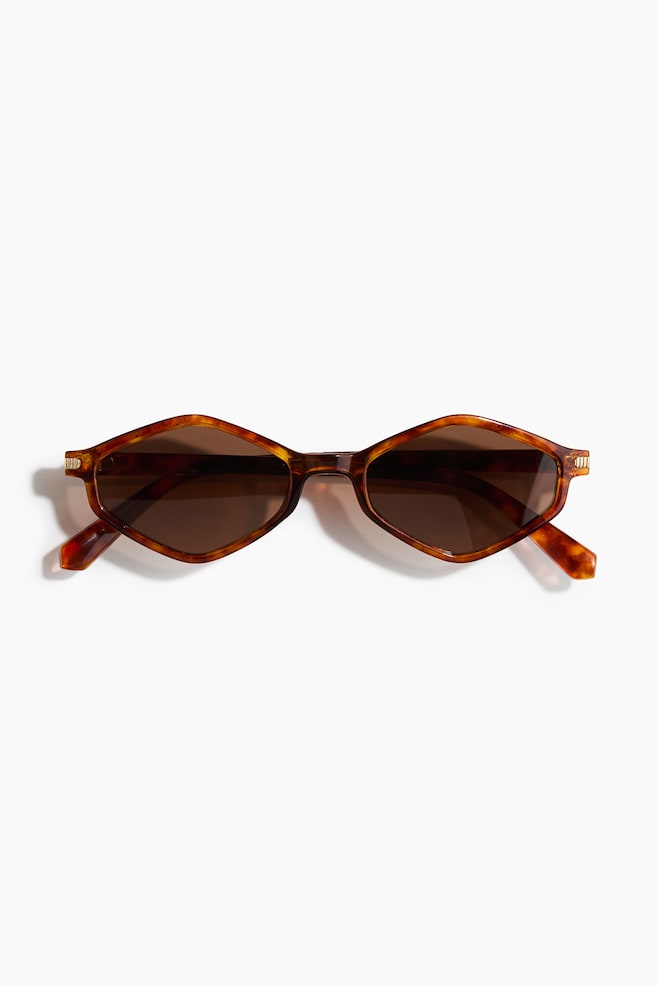 Lunettes de soleil polarisées - Marron/motif écaille de tortue/Noir - 1