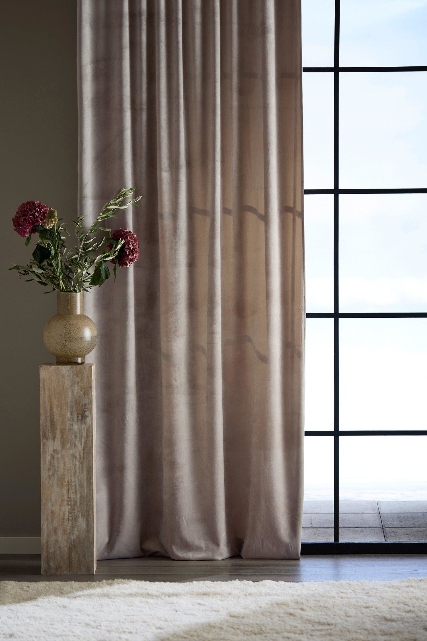 Estelle Cortina 2p - Areia/Mocca/Antracite/Nougat/Prata/Cor-de-rosa/Azul Escuro