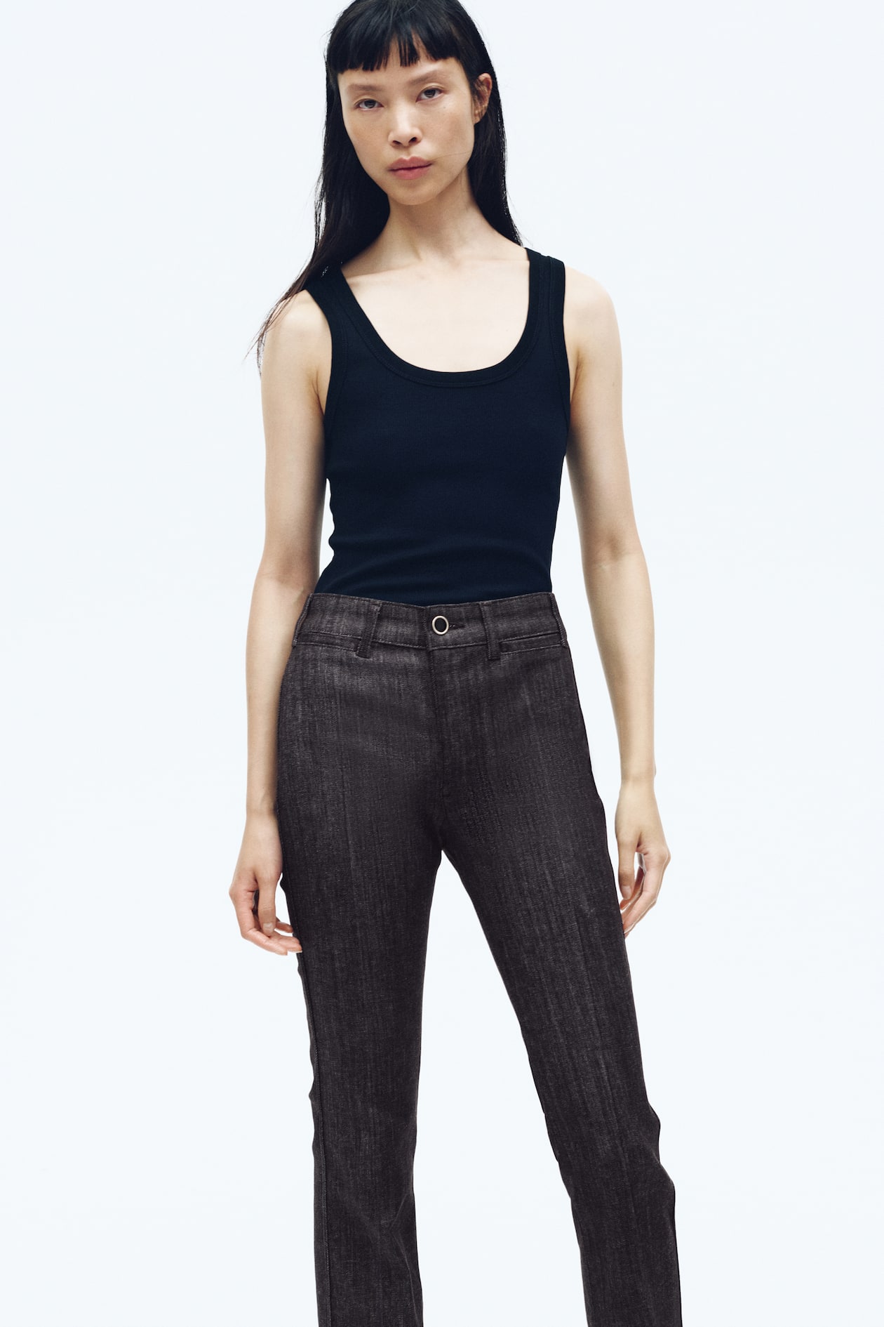 Flared High Ankle Jeans - image 4