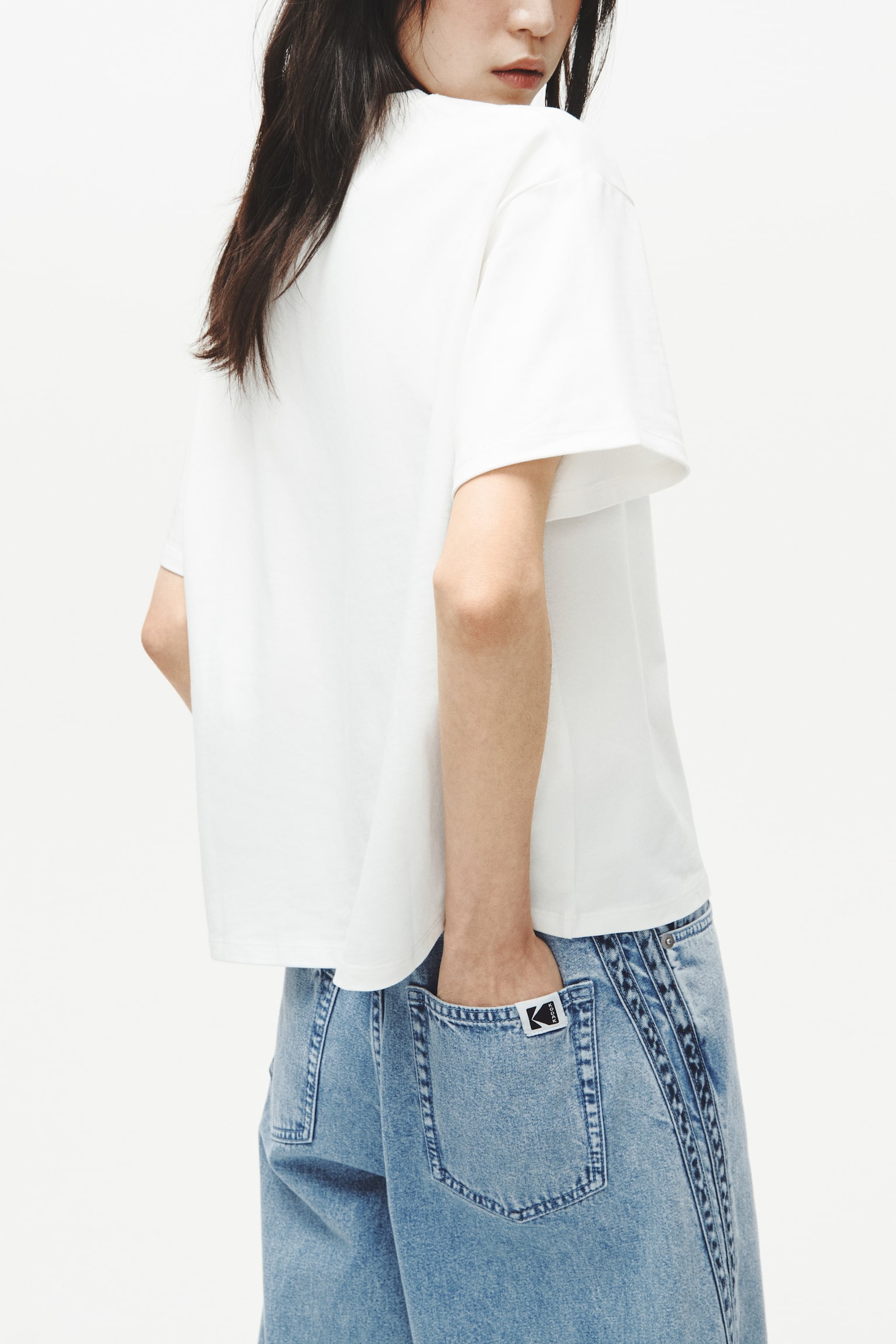 Straight Regular Waist Jeans - Light denim blue/Kodak - 8