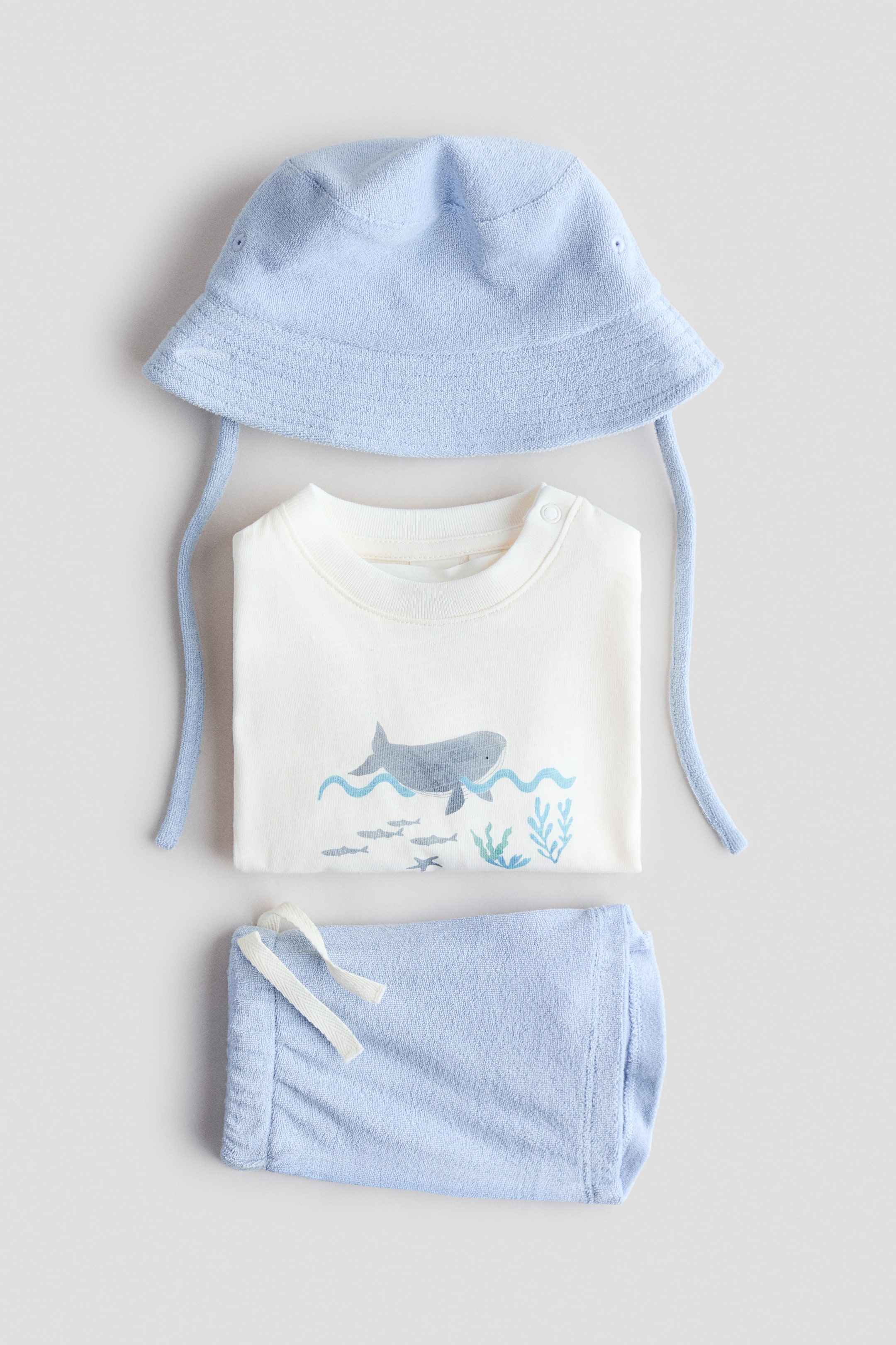 Детские брюки H&M 3-Piece Jersey and Terry Set — фото 2