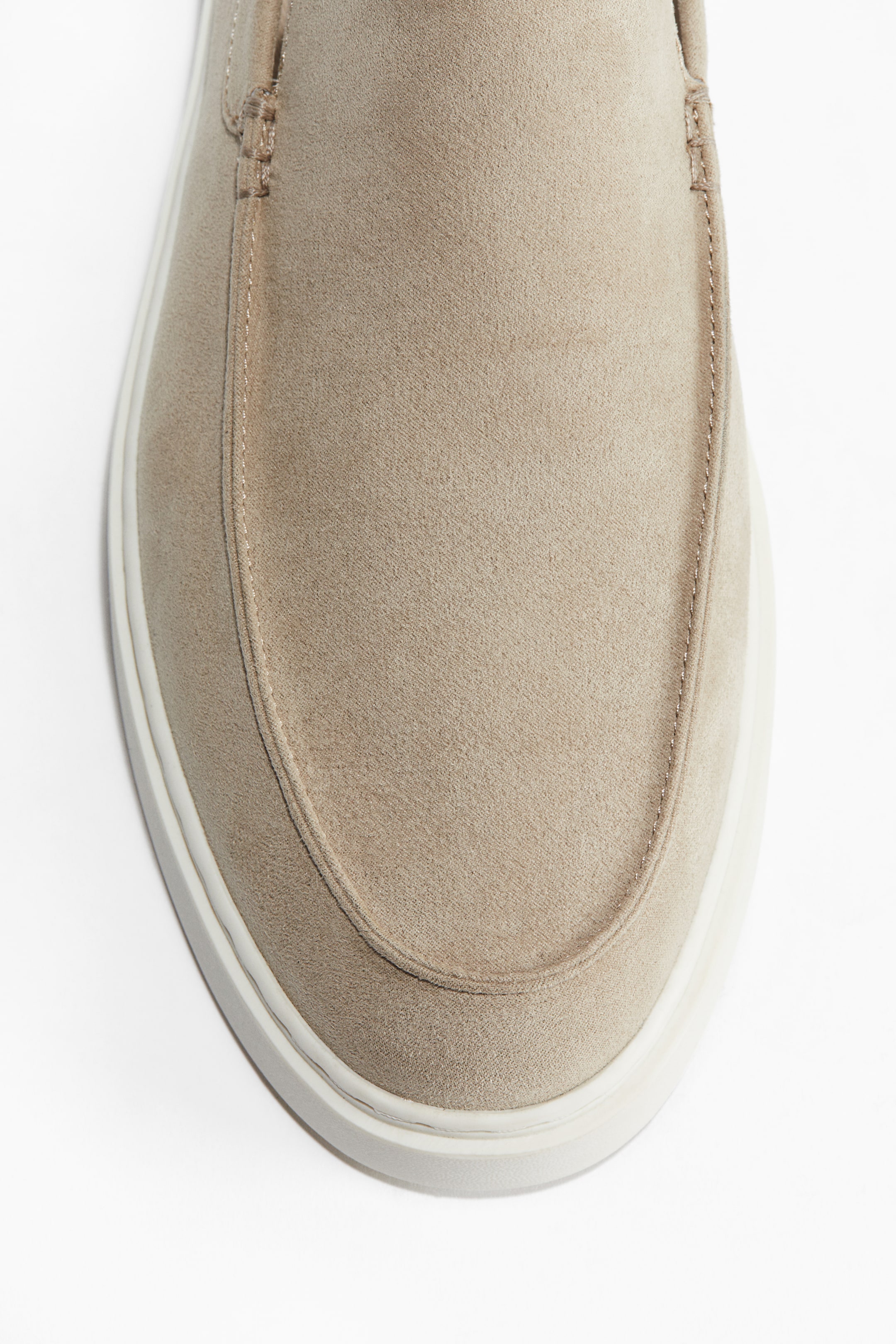 Moccasin-Seam Loafers