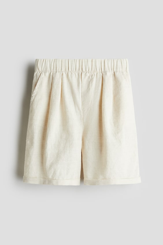 Детские шорты H&M Knee-Length Linen Shorts