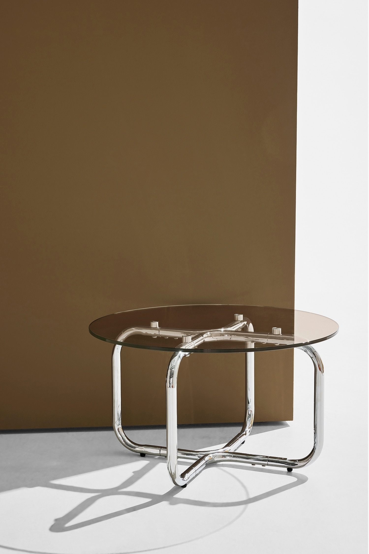 Table Basse Lilou - Gris Fumé/Transparent