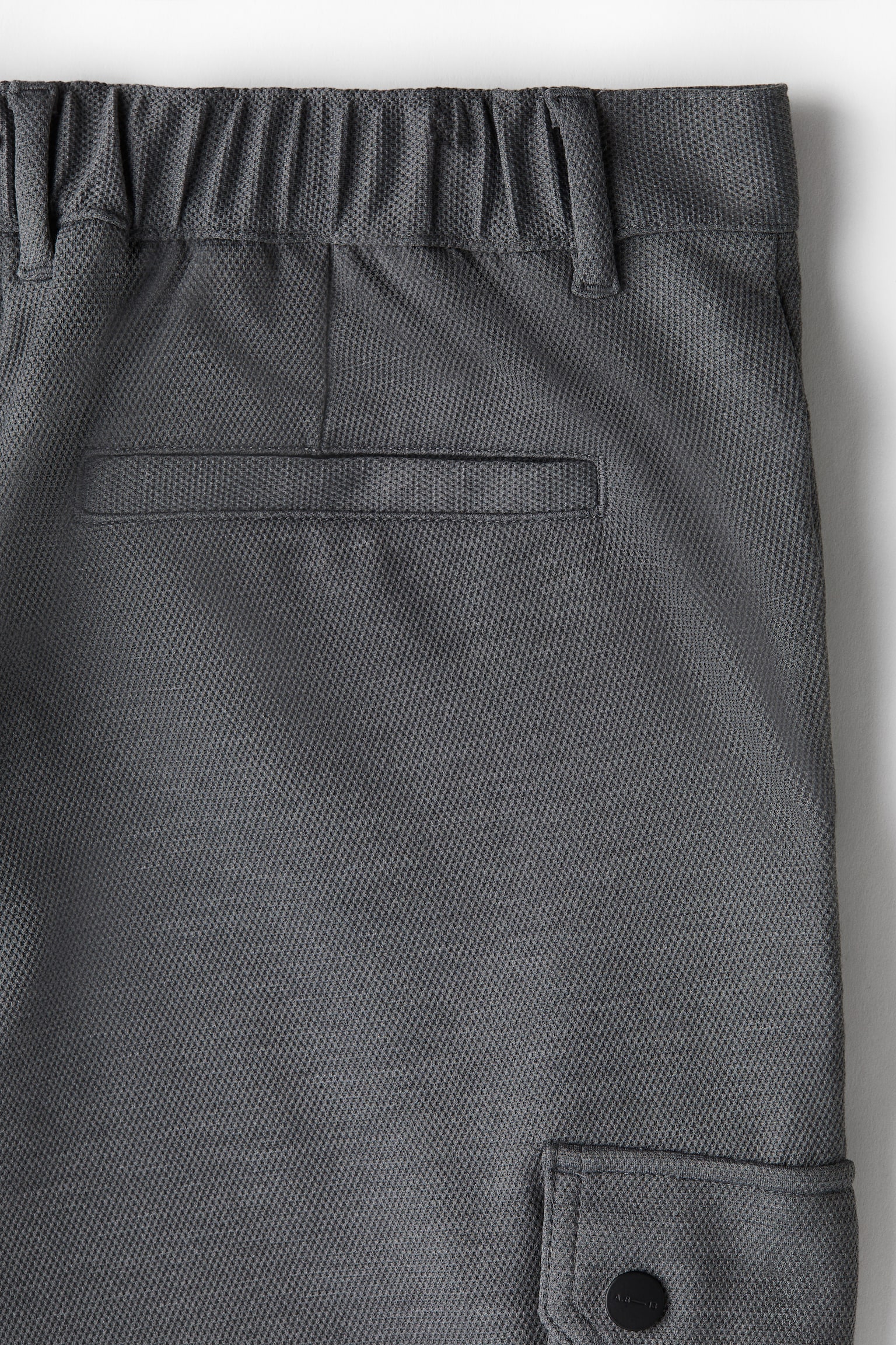 Slim Fit Cargo trousers - Dark grey/Black - 3