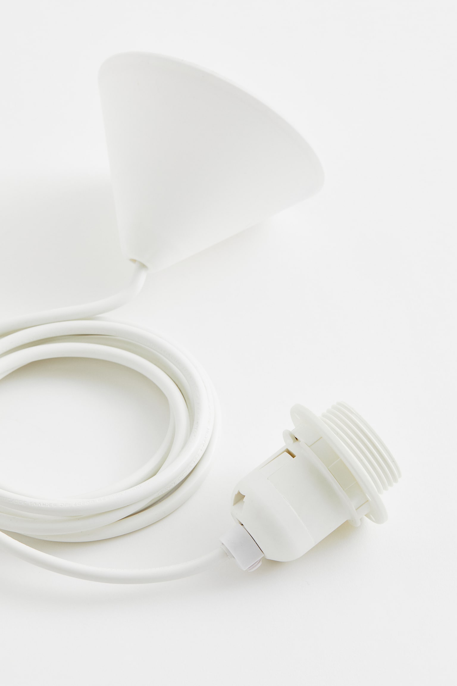 Ceiling cord set - White - 2