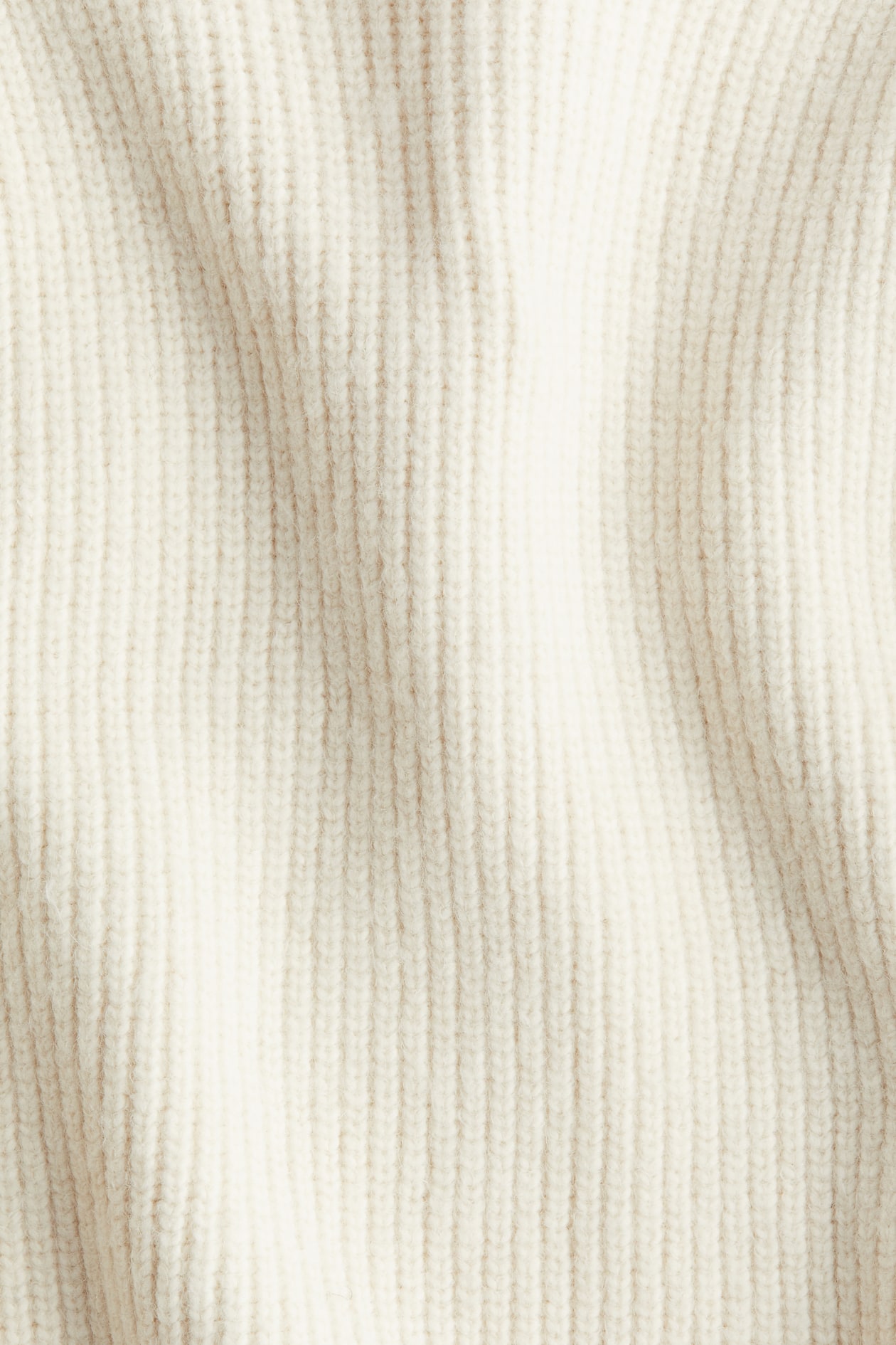 Rib-Knit Mock Turtleneck Sweater - image 2