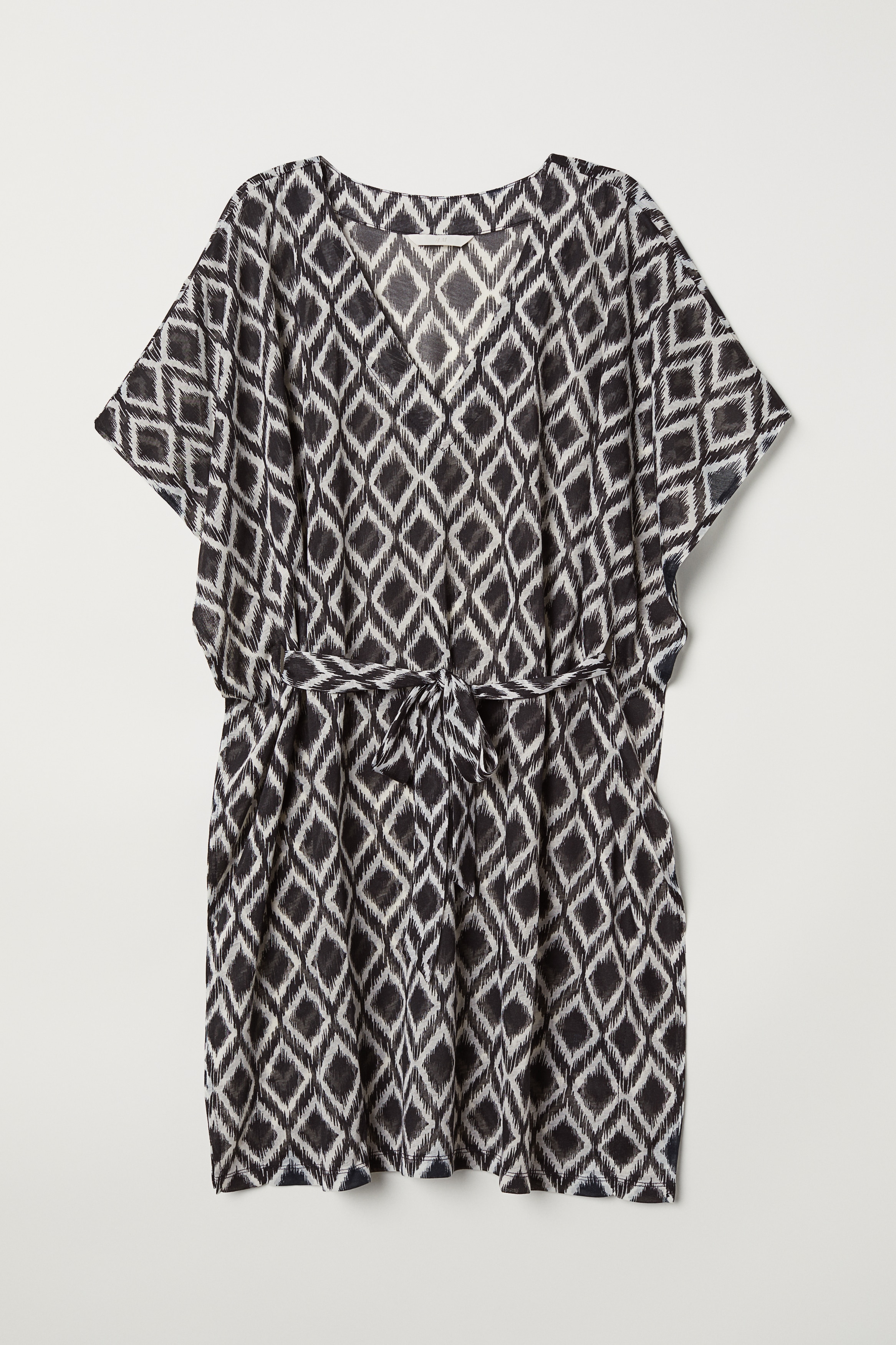 h&m tie belt kaftan