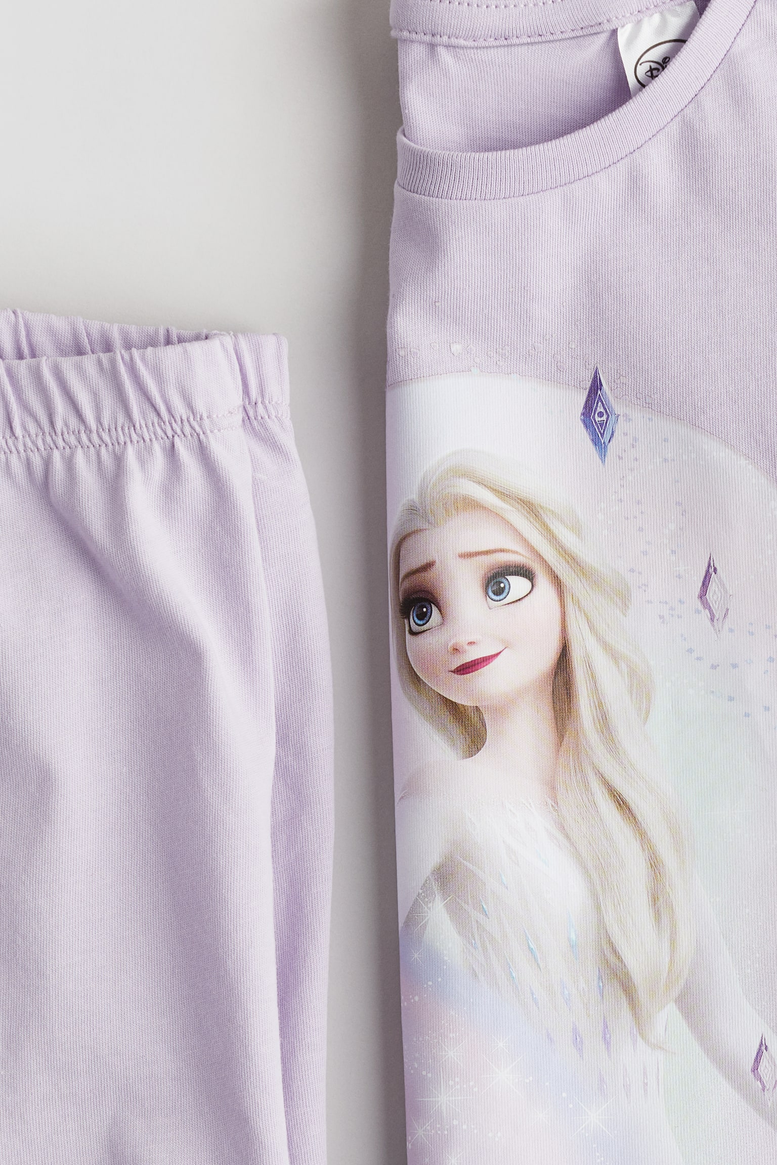 Printed pyjamas - Light purple/Frozen/Light blue/Cinderella/Light grey marl/Aristocats - 2