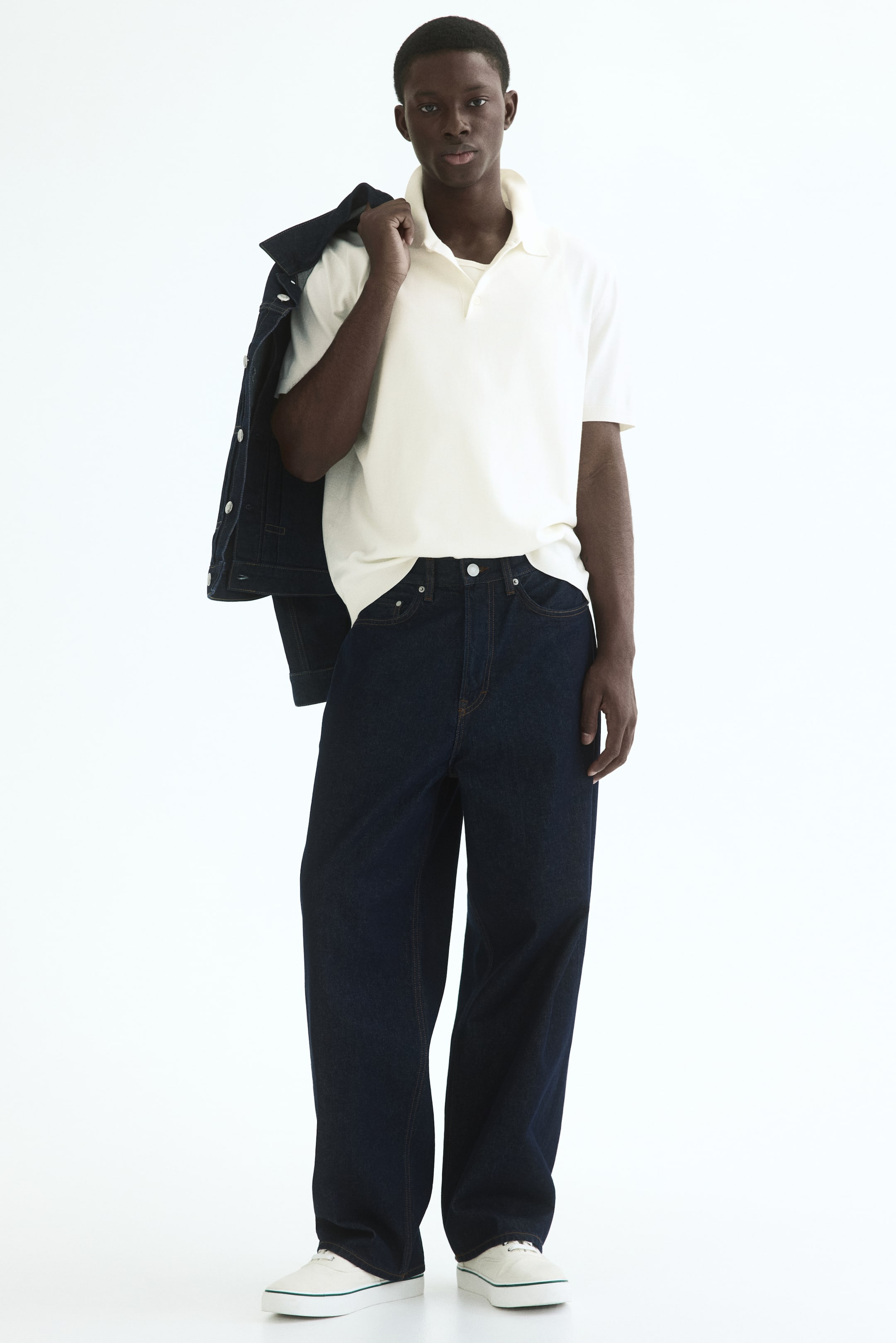 Мужские рубашки H&M Regular-Fit Polo Shirt — фото 6