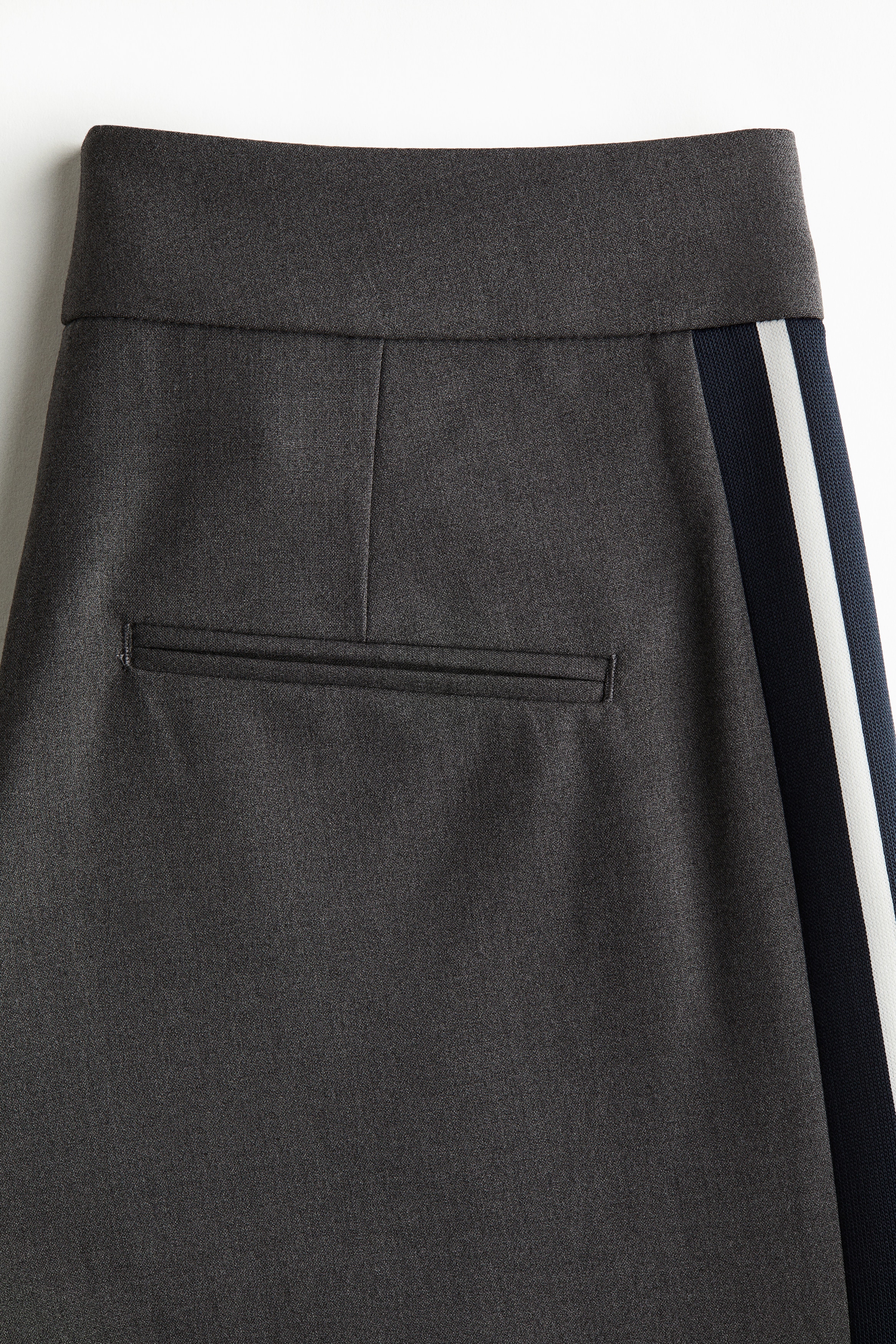 Side-striped tailored trousers