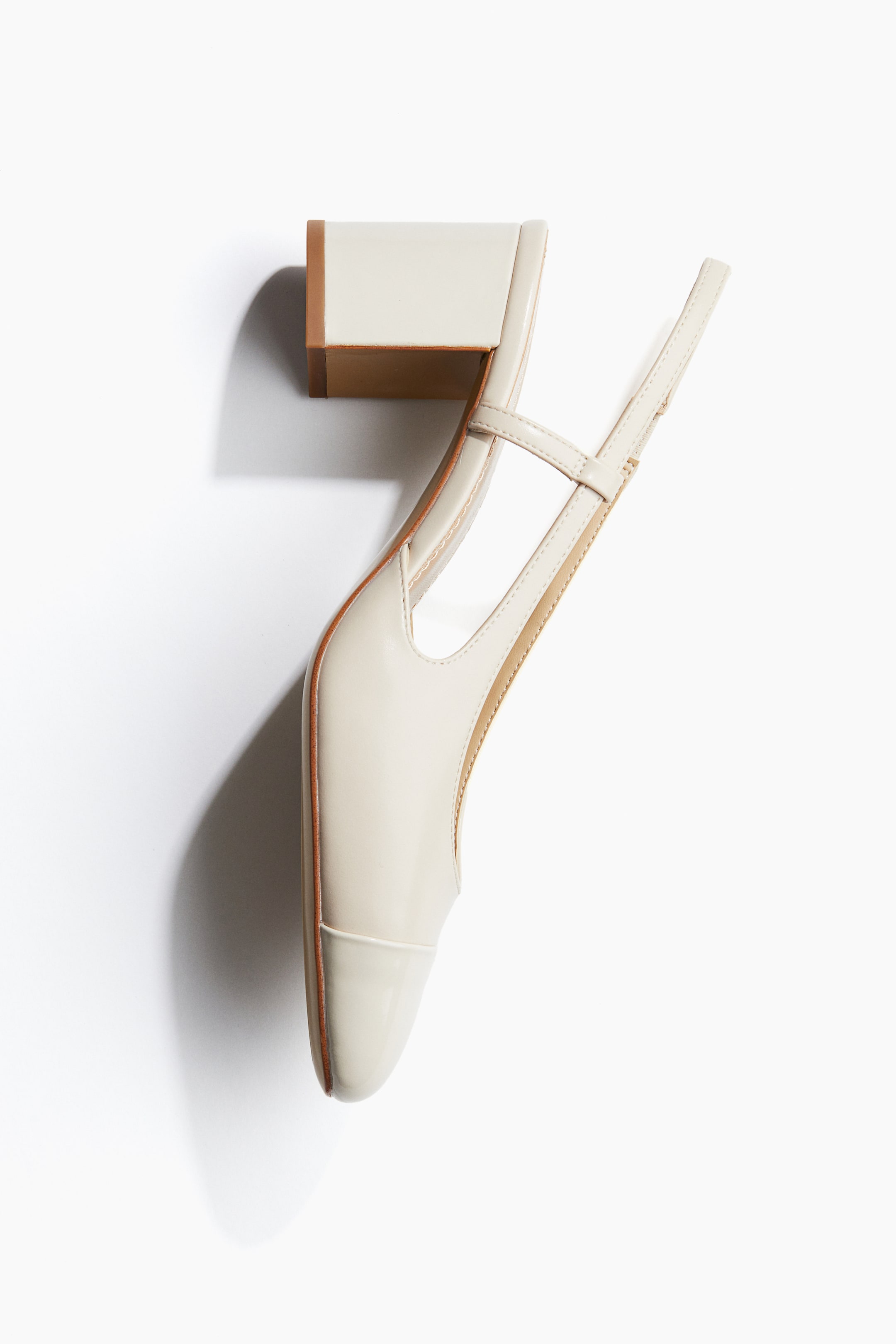 Block-heeled Slingbacks