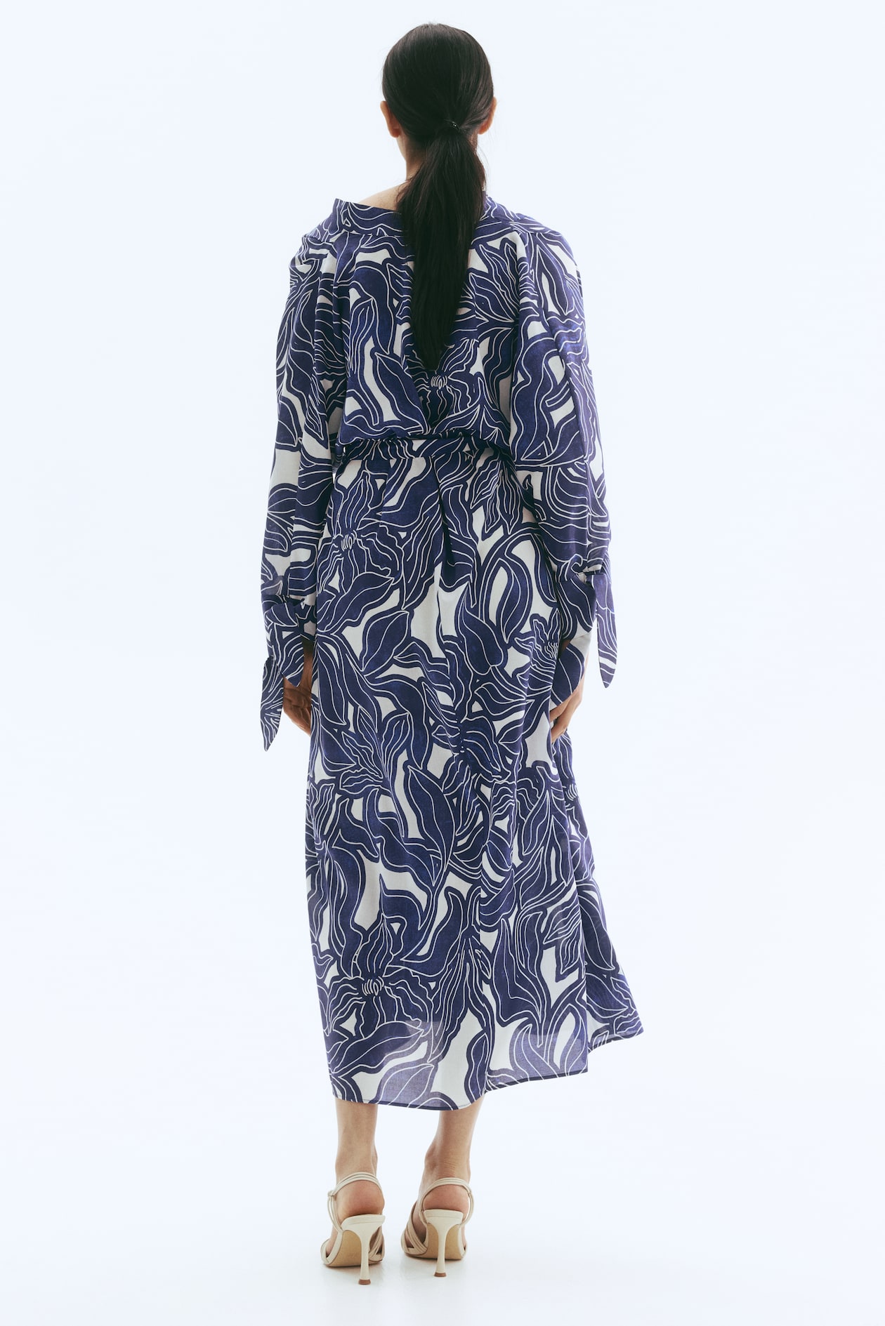 Tie-Belt Shirt Dress - image 5