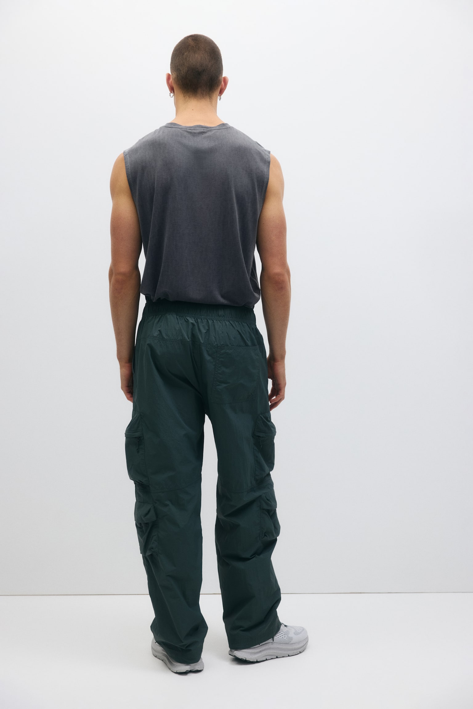 Regular Fit Sports vest top with DryMove™ - Dark grey/White/Dusty blue/Beige/Dusty teal - 9