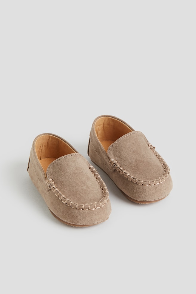 Loafers - Beige - 1