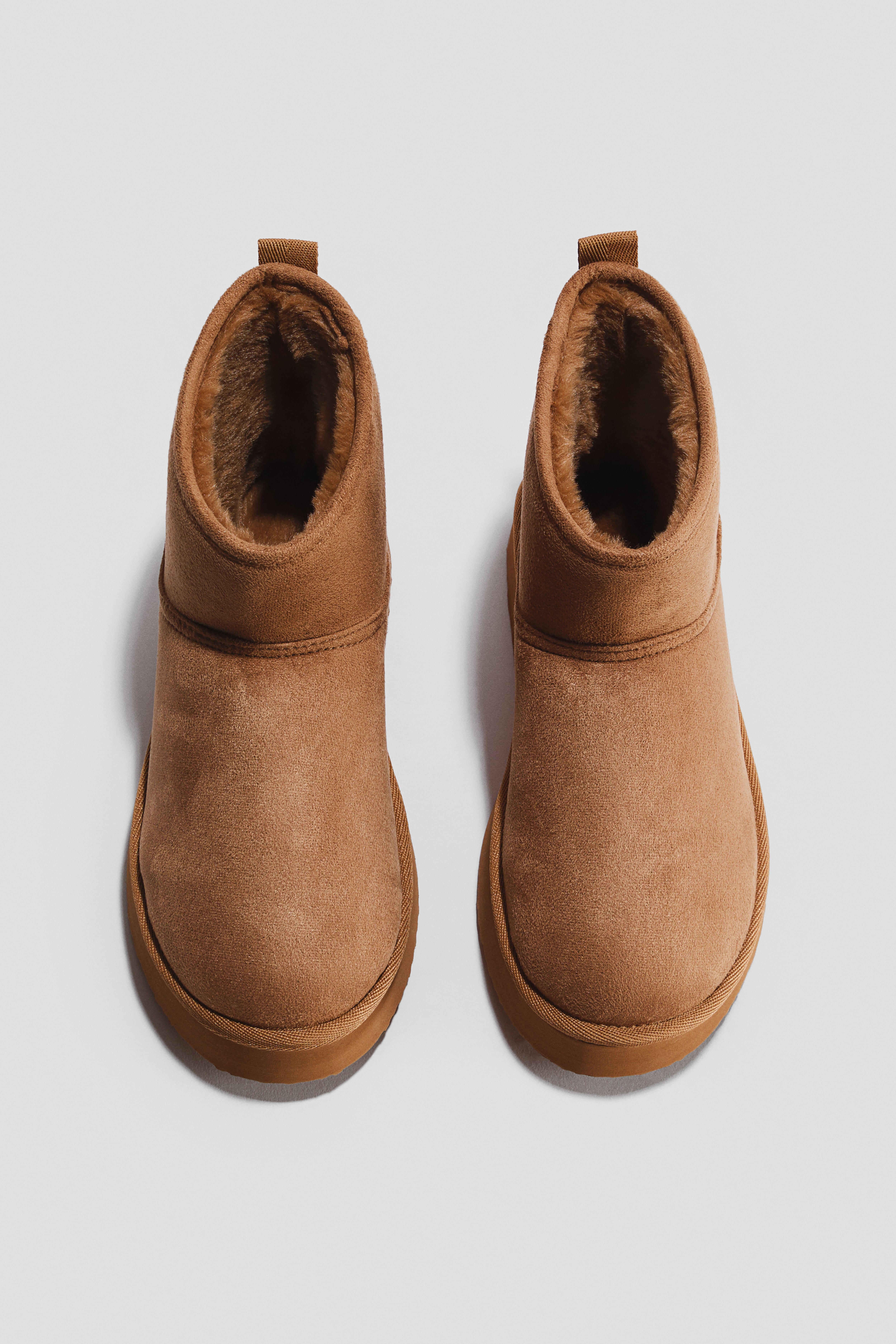 Bottines chaudement doublées