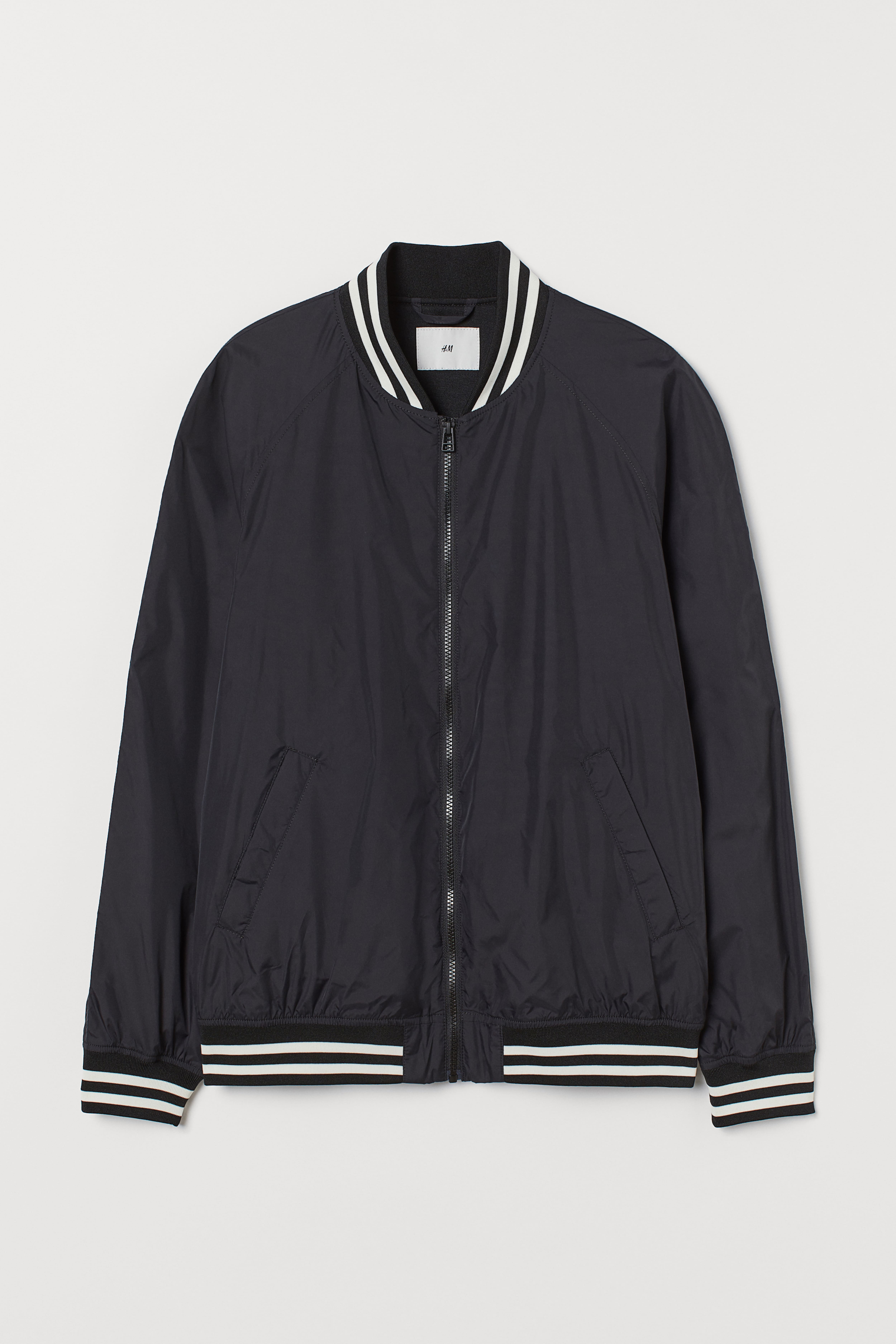 Nylon Bomber Jacket