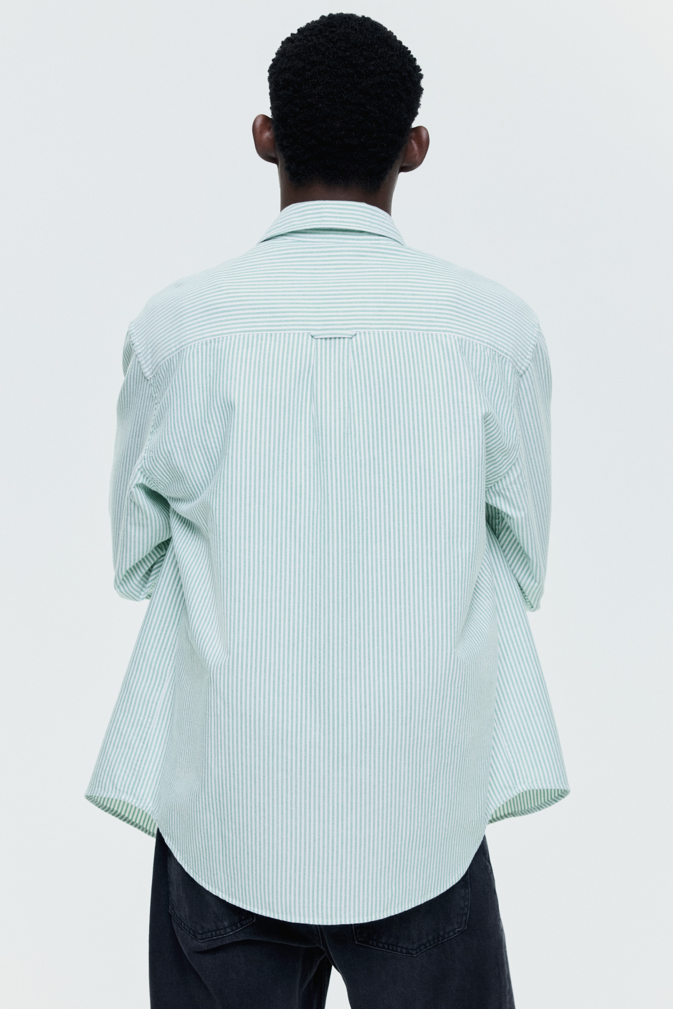 Chemise H&M Manches Longues Couleur Fawn - Taille M - Occasion Très Bon état