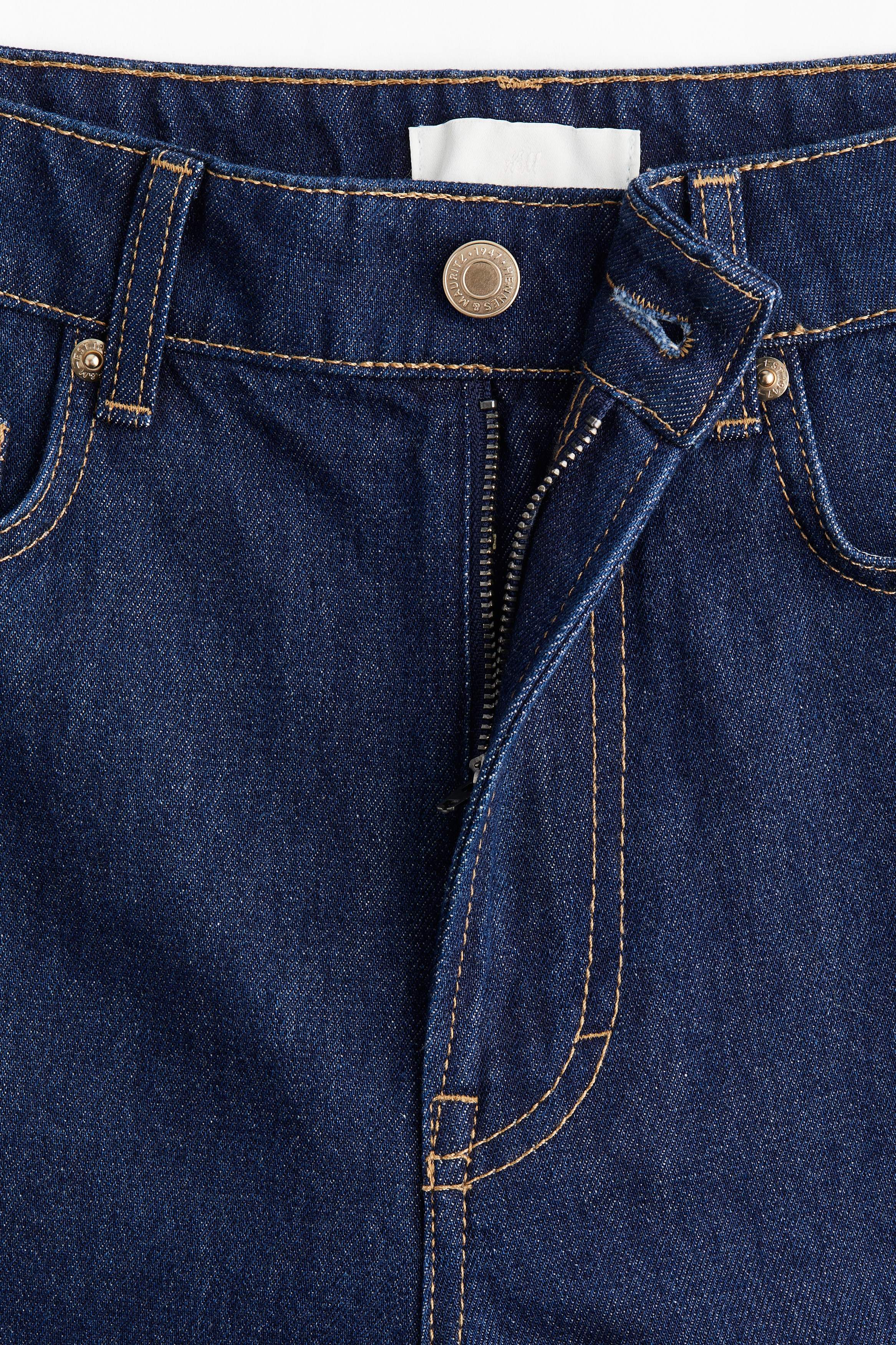 Denim Bermuda shorts