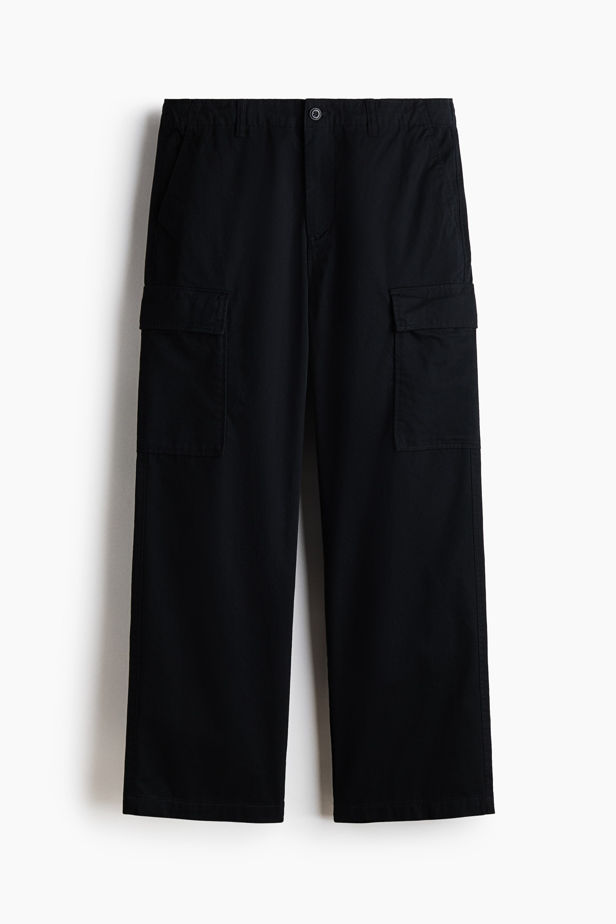 Pantalon cargo décontracté en coton