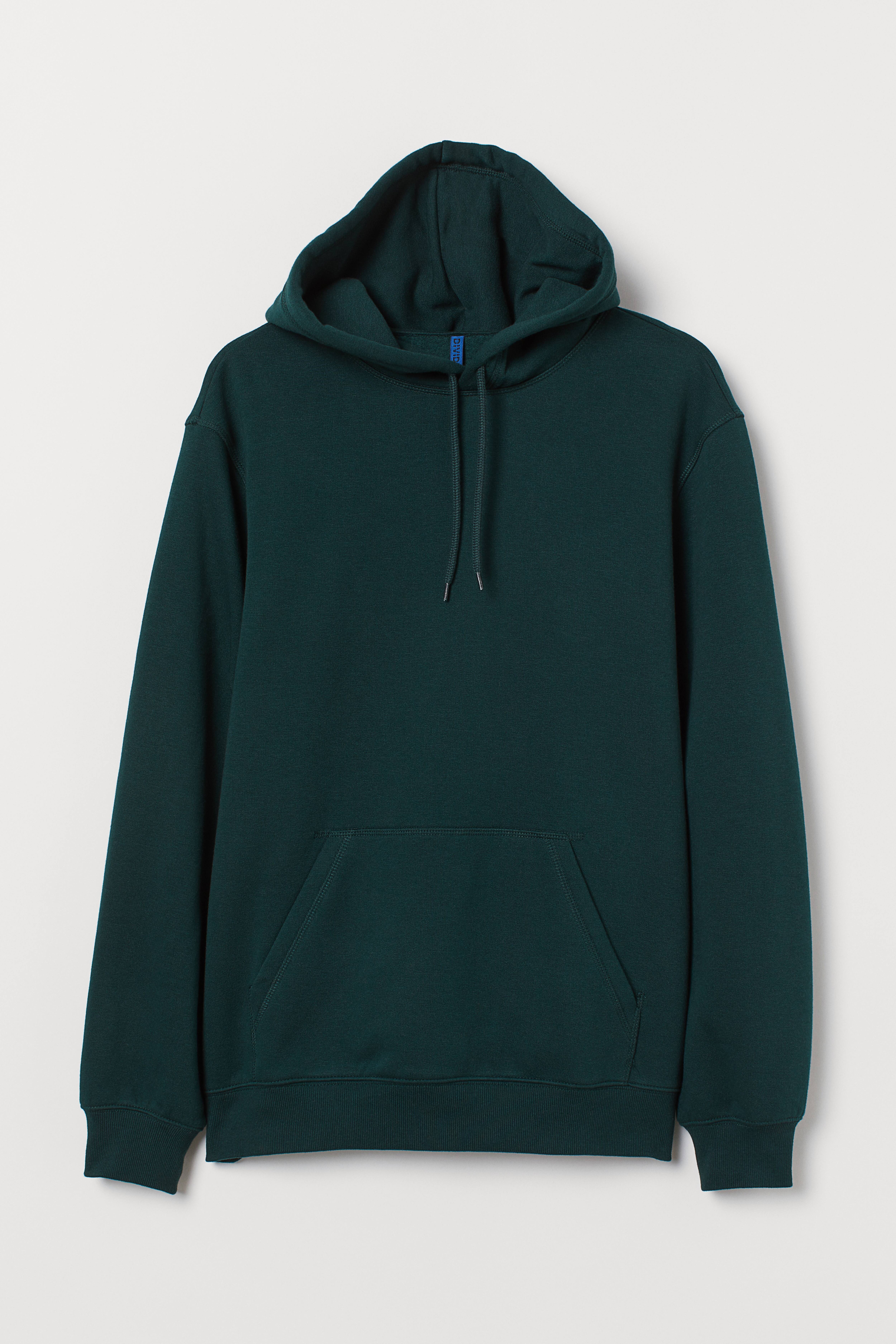 H&m green rose hoodie hotsell