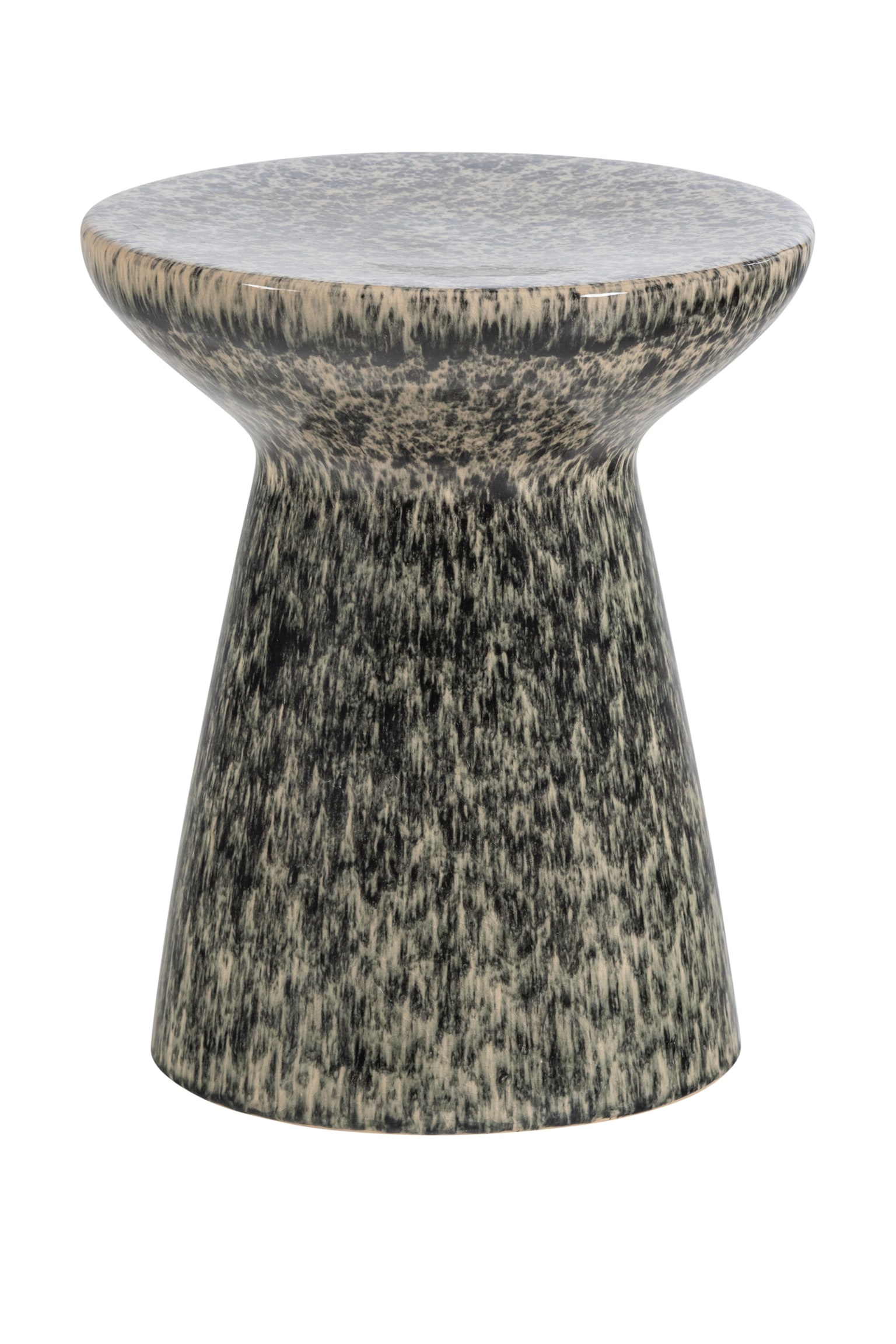 Table D’appoint Fleck - Gris/Marron - 1